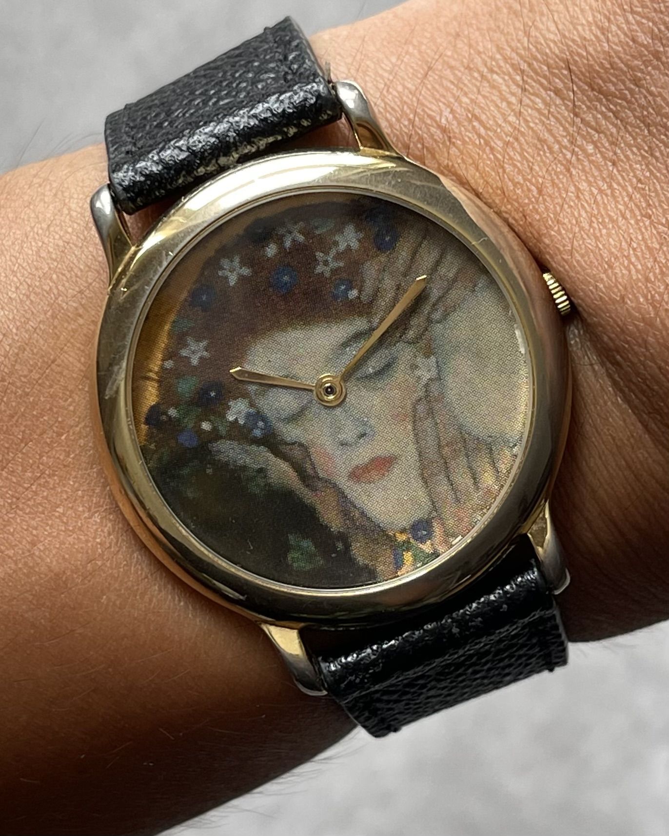THE KISS GUSTAV KLIMT VINTAGE QUARTZ WATCH | Artizen Store