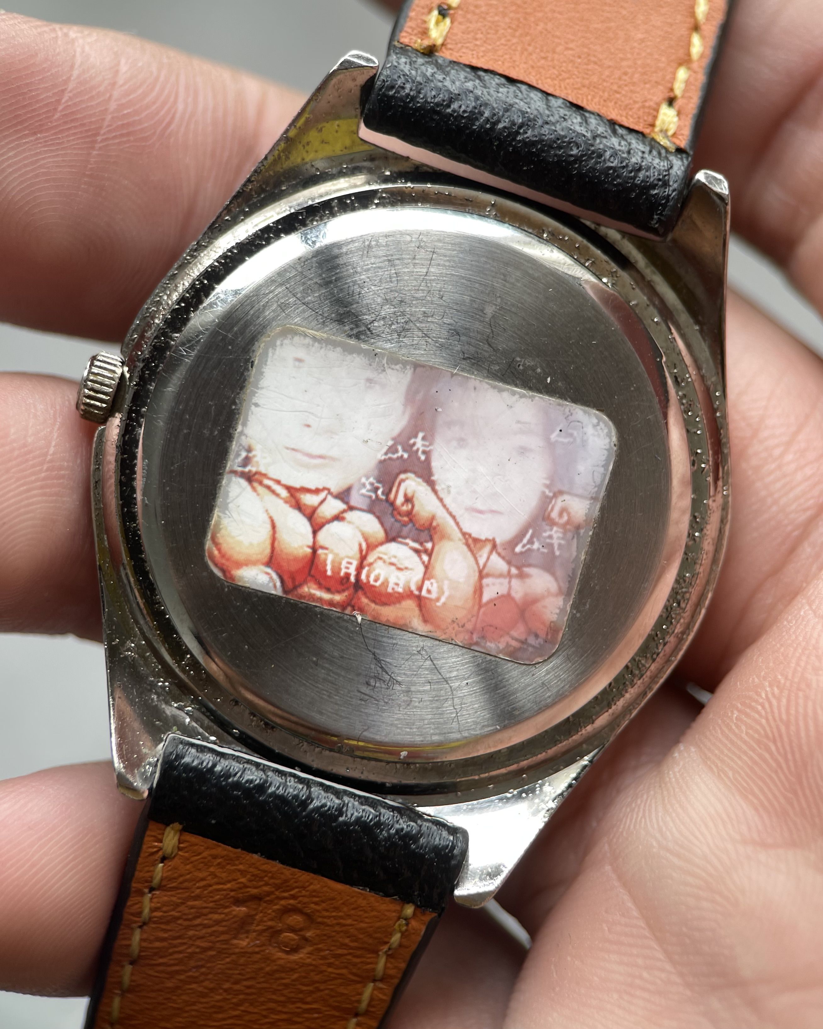 PENTEL BRUSH MASCOT 50TH ANNIVERSARY VINTAGE QUARTZ WATCH