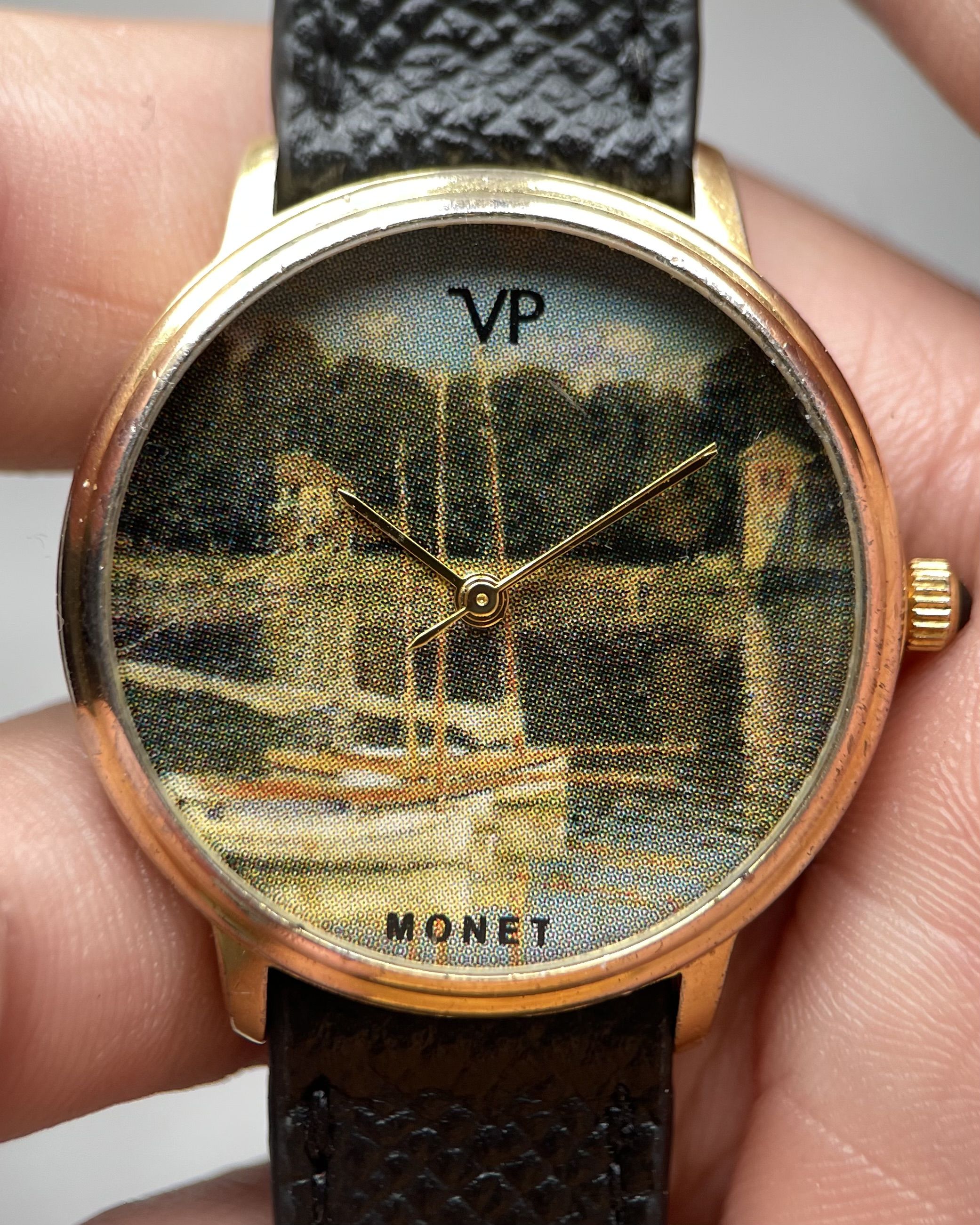 VP MONET VINTAGE WATCH – The Bridge at Argenteuil 