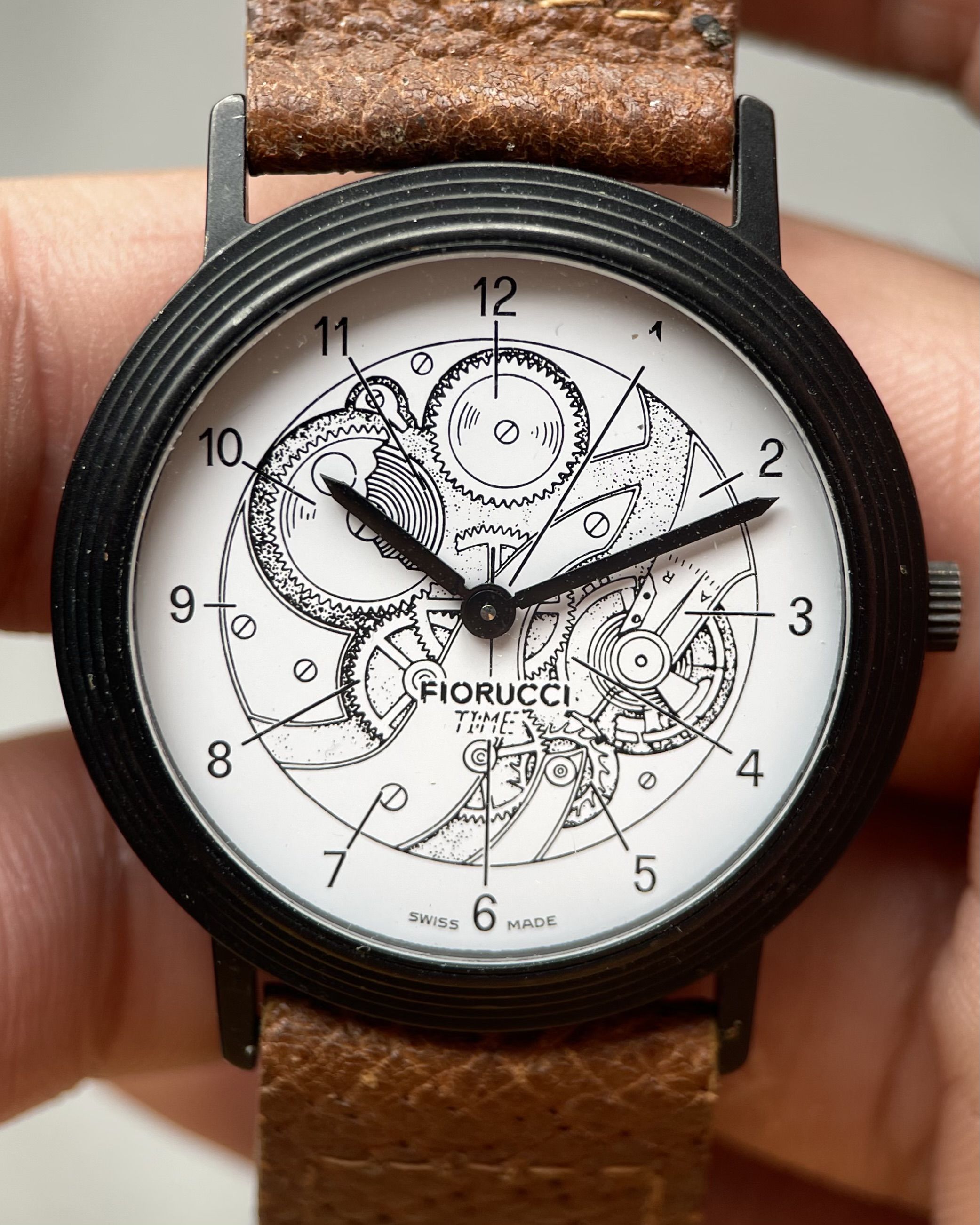 FIORUCCI MOVEMENT ILLUSTRATION VINTAGE QUARTZ WATCH 