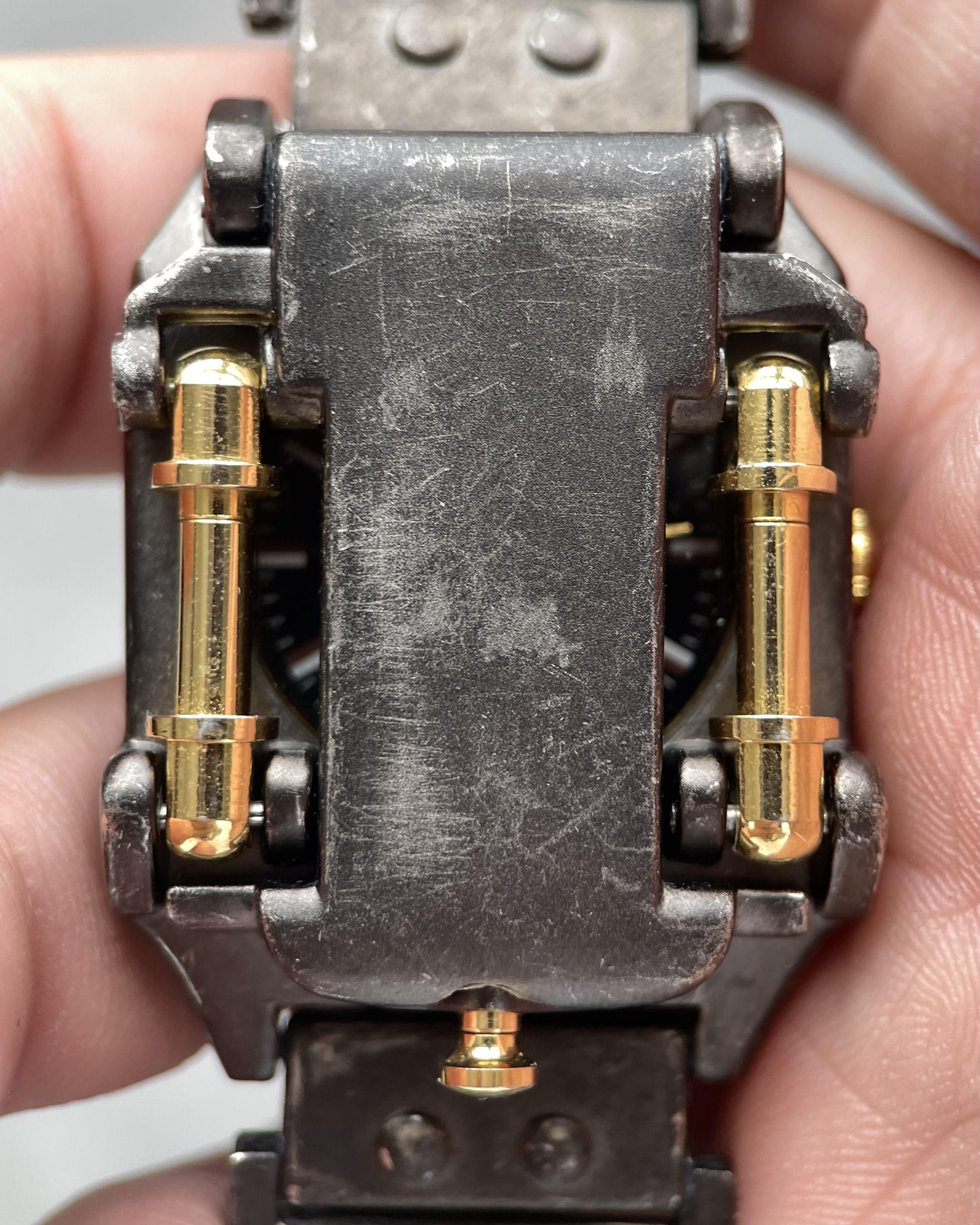 ICE-GIGA STEAMPUNK SHIELD VINTAGE QUARTZ WATCH