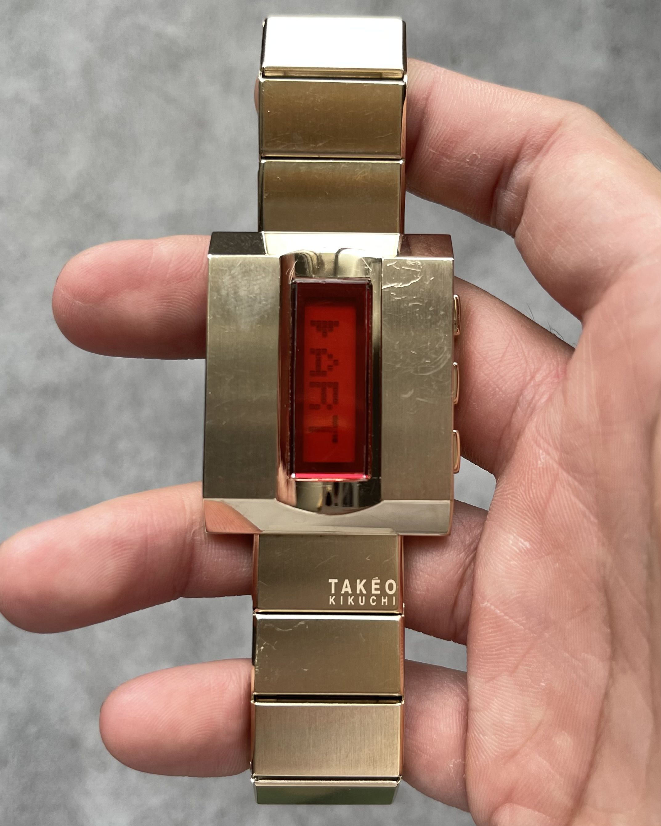 SEIKO TAKEO KIKUCHI BRUTALIST DIGITAL VINTAGE WATCH | Artizen Store