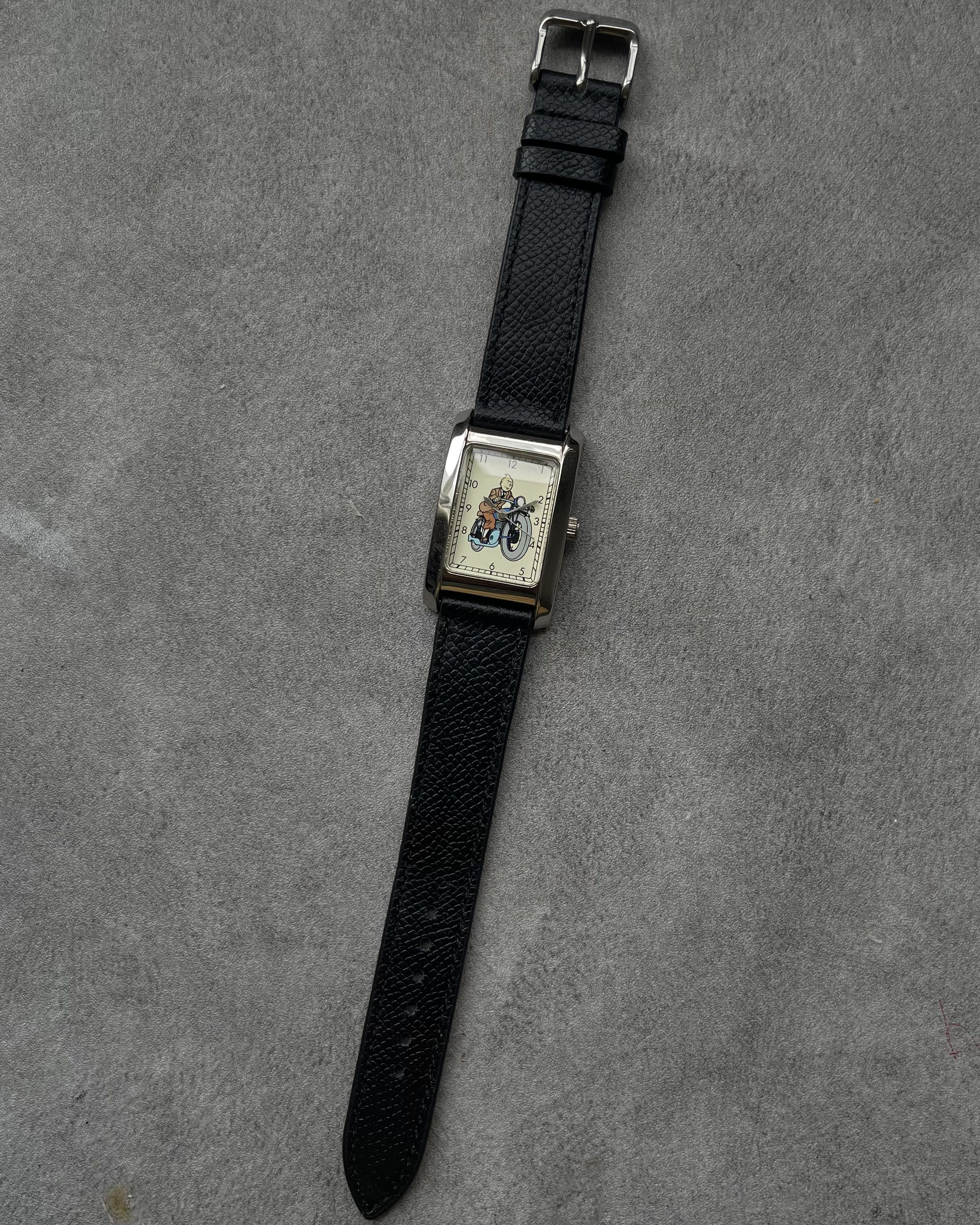 CITIME TINTIN MOTORCYCLE VINTAGE QUARTZ WATCH | Artizen Store