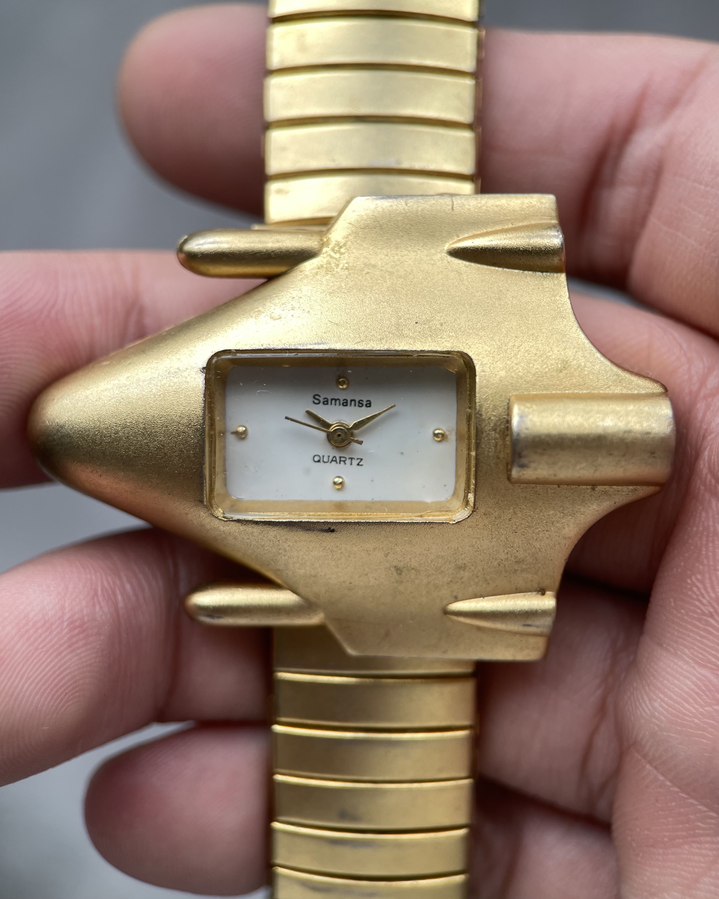 vintage quartz watch 水晶時計 Vintage Citizen Quartz Watch with Octagonal Face – Sleek and