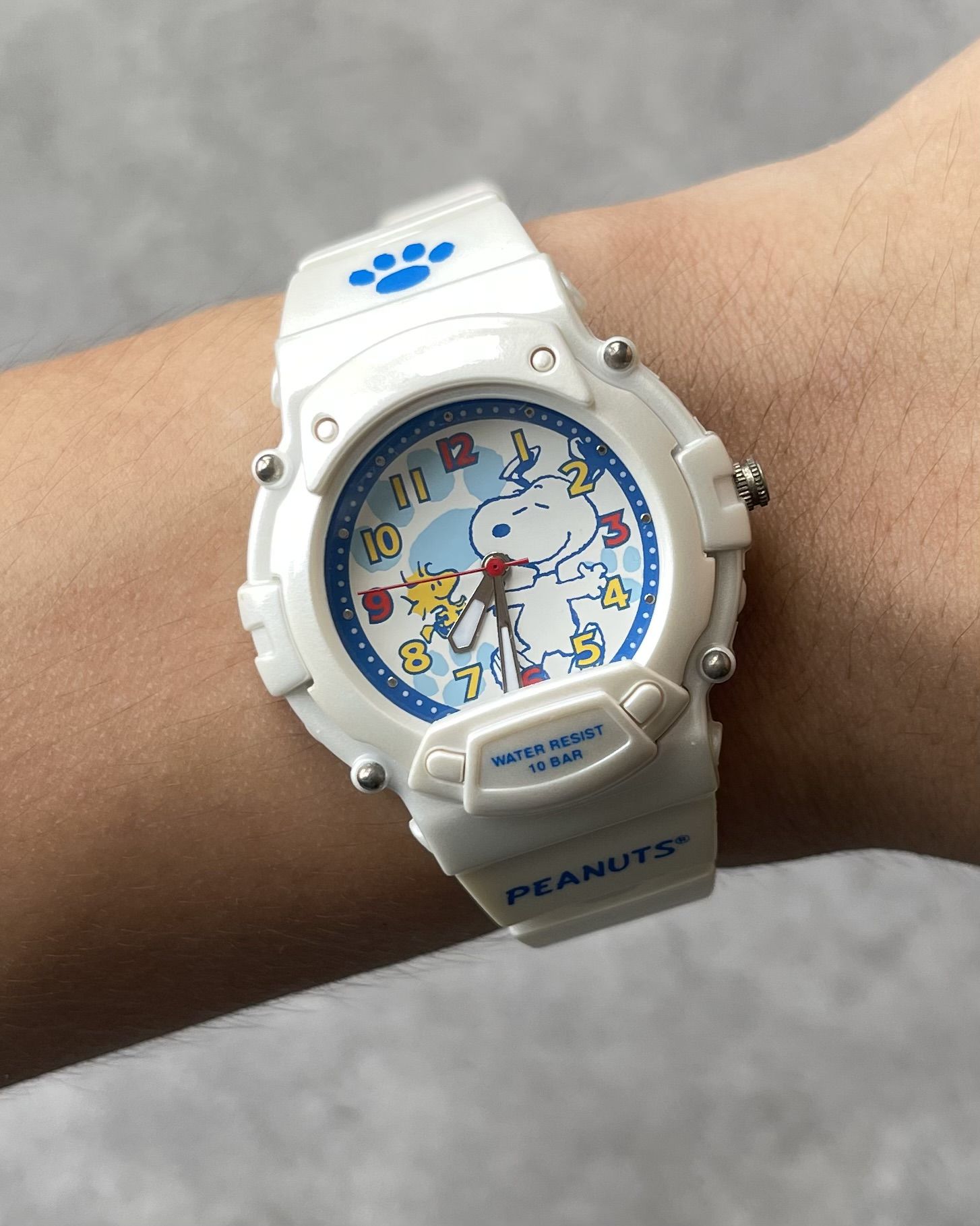 UNIVERSAL STUDIOS JAPAN PEANUTS SNOOPY & WOODSTOCK VINTAGE QUARTZ