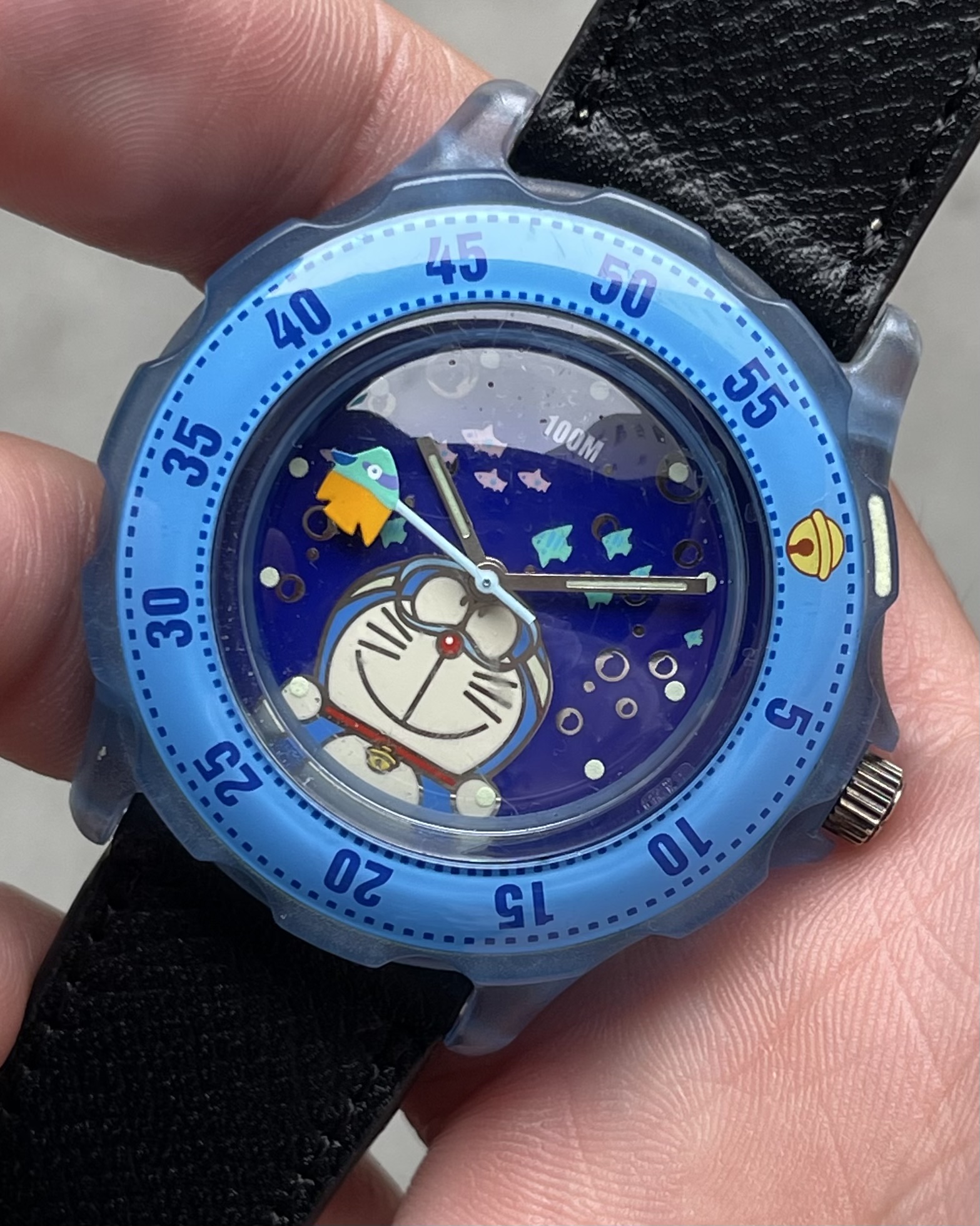 DIVERS DORATCH 1999 DORAEMON UNDER THE SEA FUJIKO-PRO VINTAGE WATCH |  Artizen Store