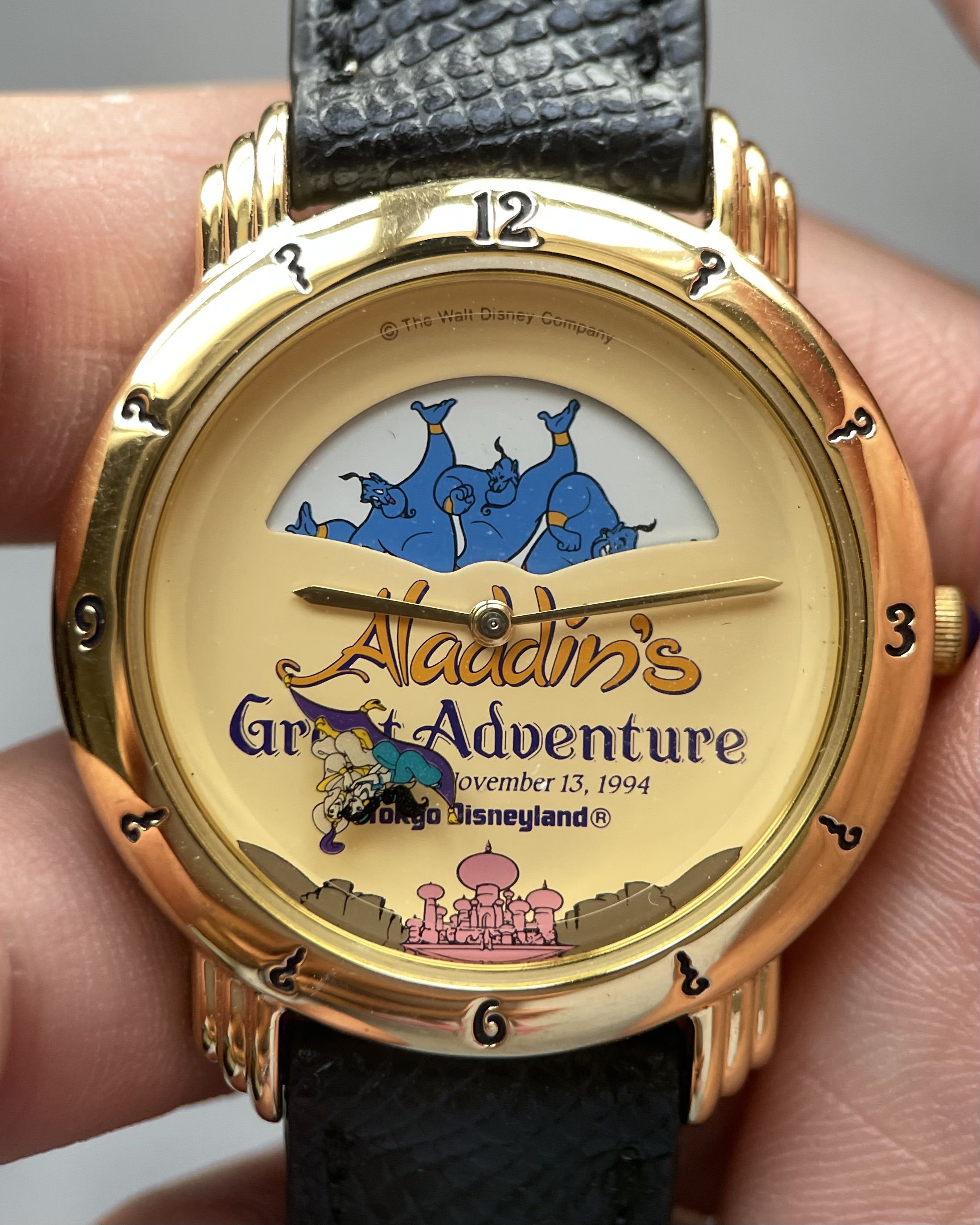 ALADDIN’s GREAT ADVENTURE LIMITED EDITION VINTAGE QUARTZ WATCH