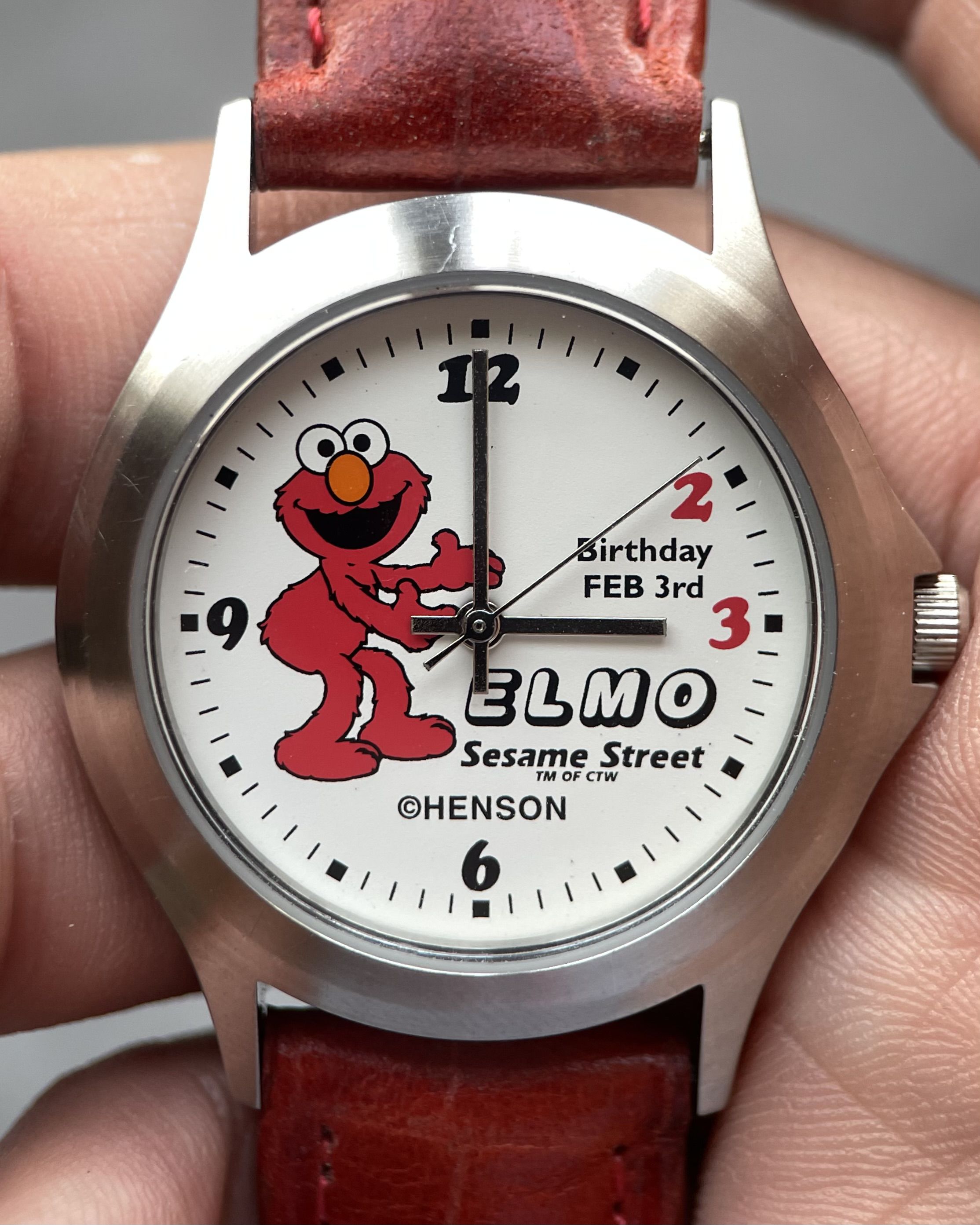 ELMO BIRTHDAY CELEBRATION VINTAGE QUARTZ WATCH