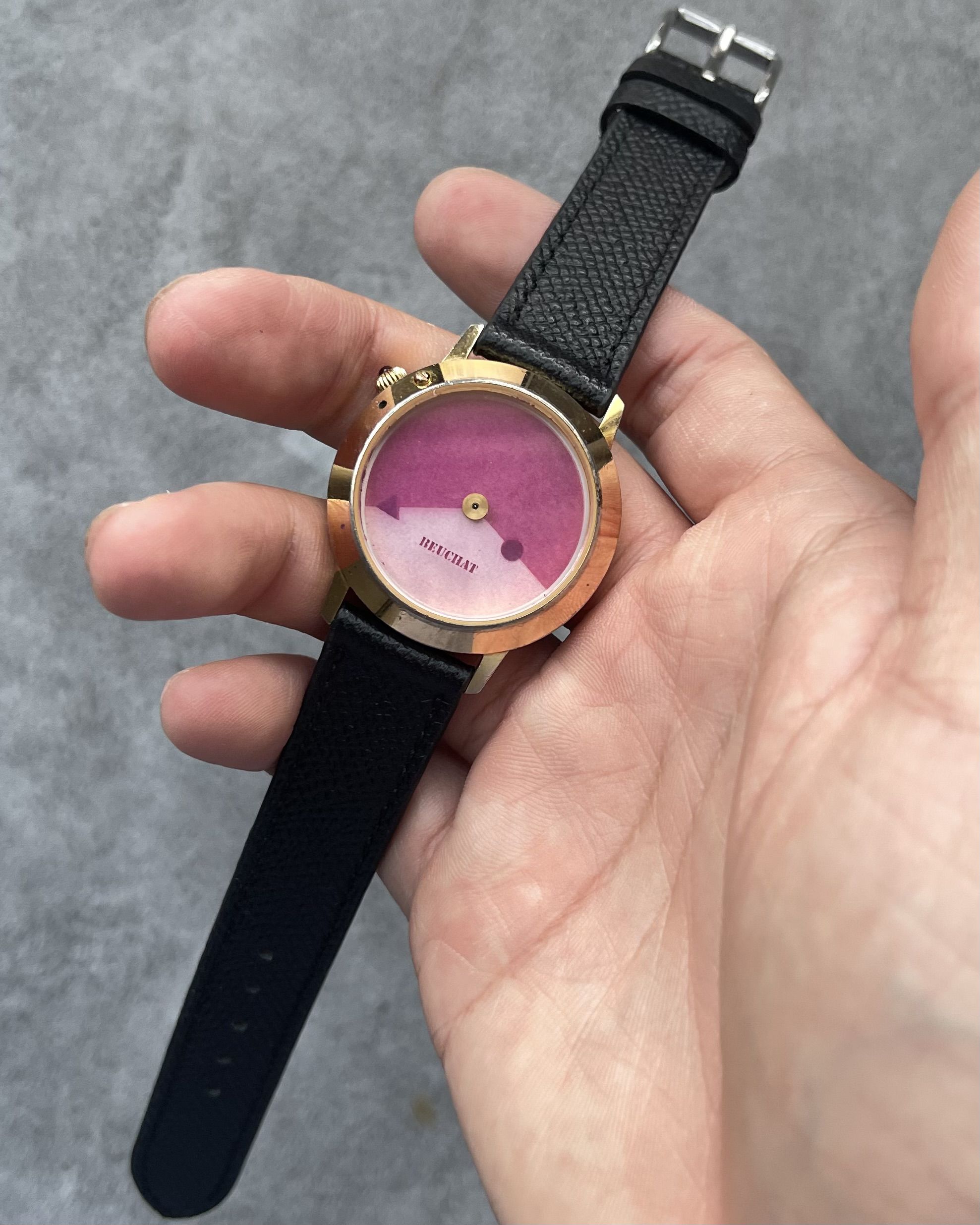 Montre Bracelet Quartz Pour Femme - Marque Beuchat - Occasion - Élégant Et Fonctionnel