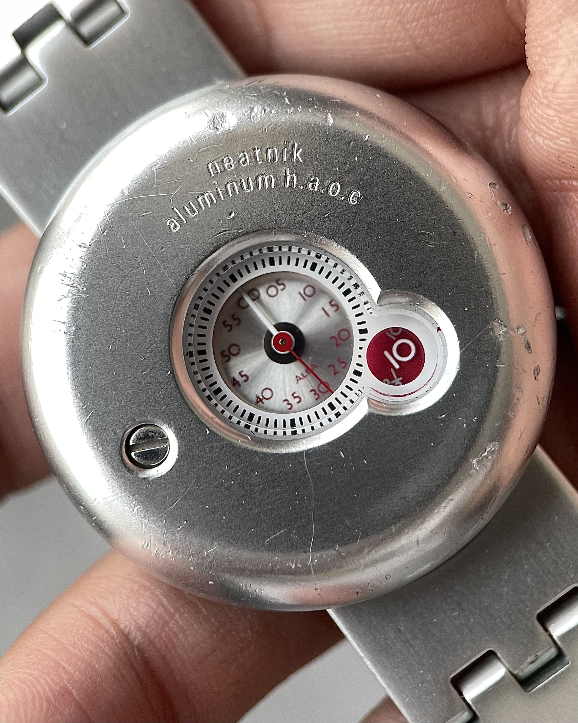 SEIKO ALBA NEATNIK INDUSTRIAL DESIGN VINTAGE QUARTZ WATCH