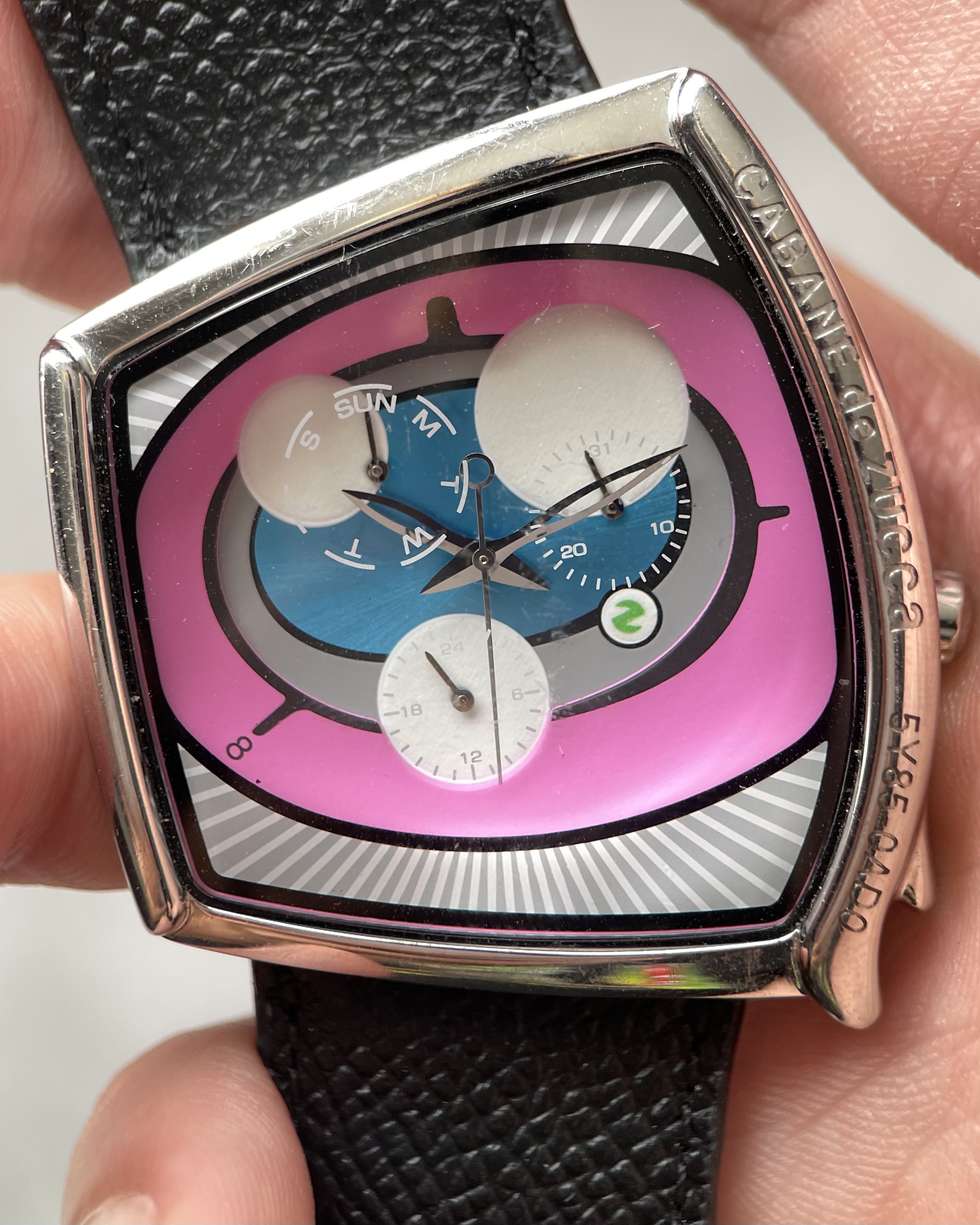 CABANE de ZUCCa ANIME HAPPY EYE VINTAGE QUARTZ WATCH | Artizen Store