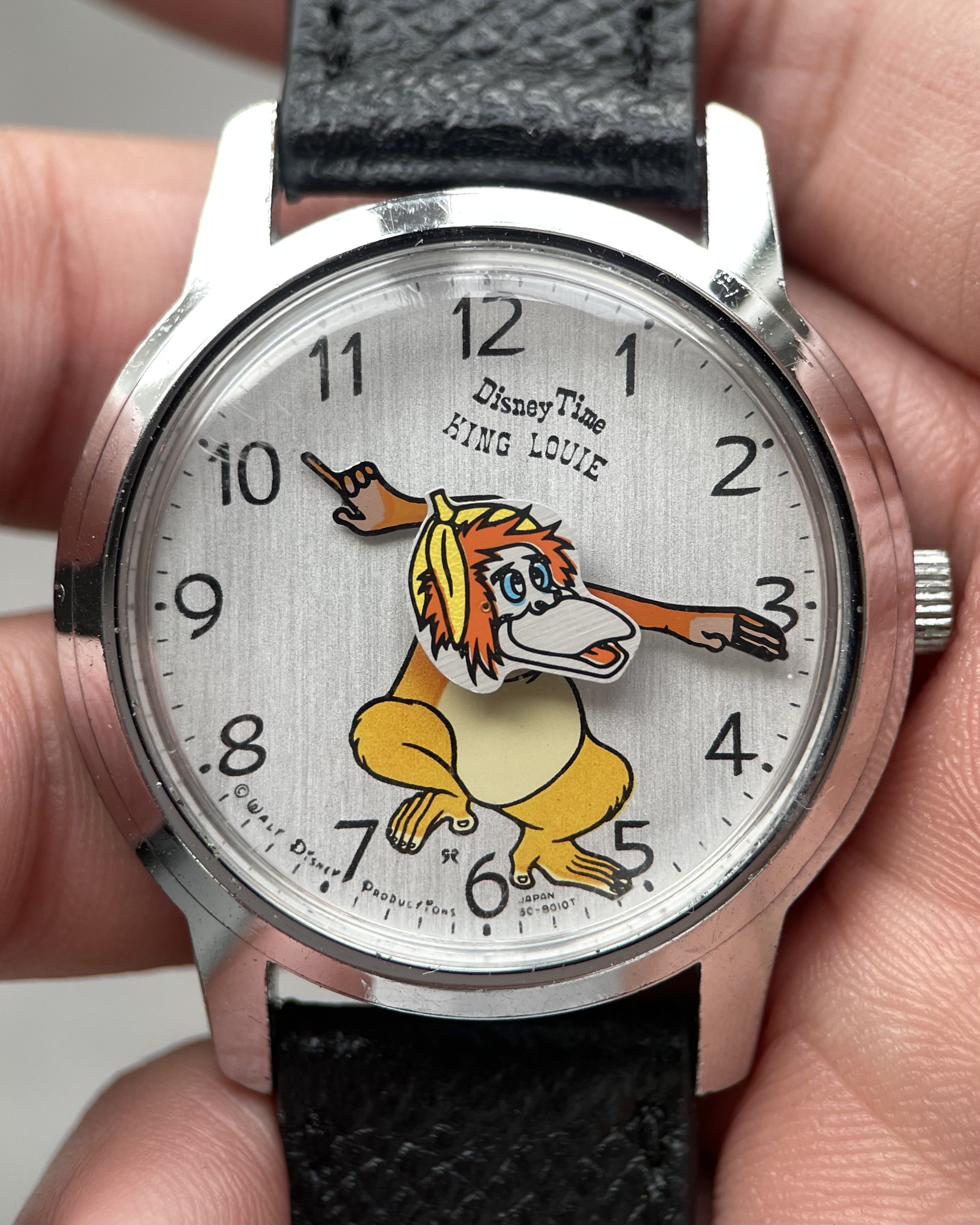 SEIKO DISNEY TIME KING LOUIE MANUAL WINDING VINTAGE WATCH