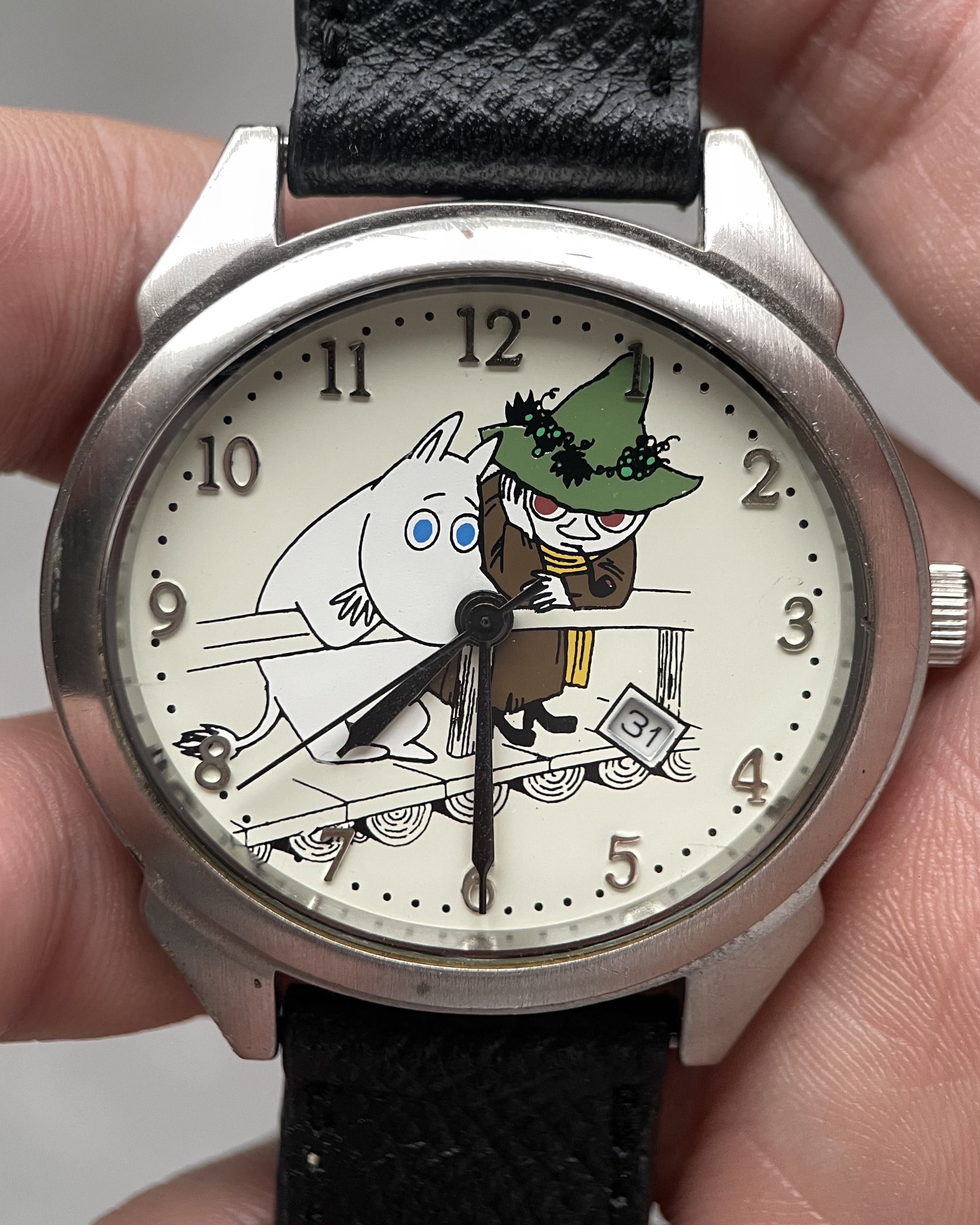 MOOMIN × SNUFKIN FRIENDSHIP VINTAGE QUARTZ WATCH 