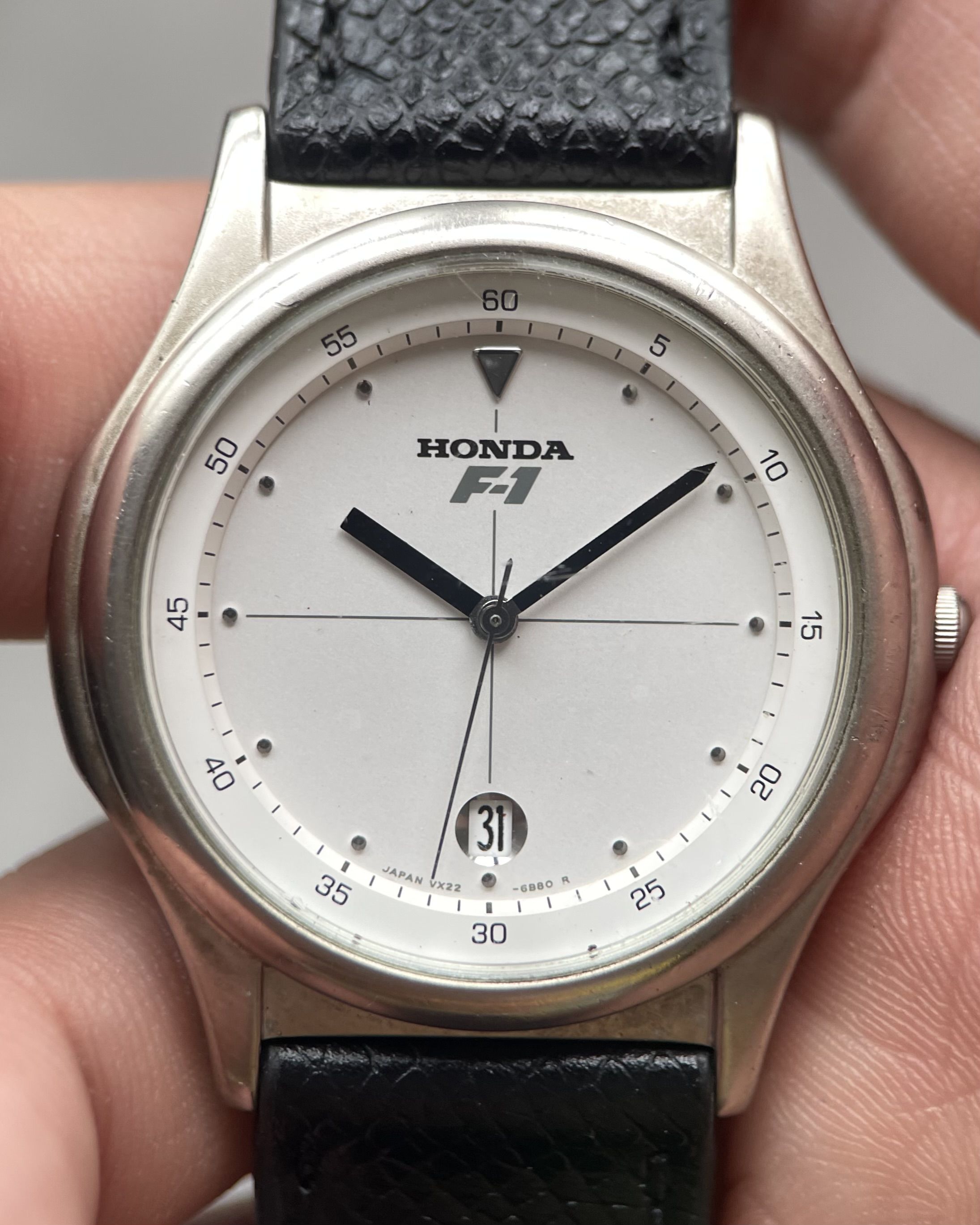 HONDA F1 GRAND PRIX RACING VINTAGE QUARTZ WATCH 