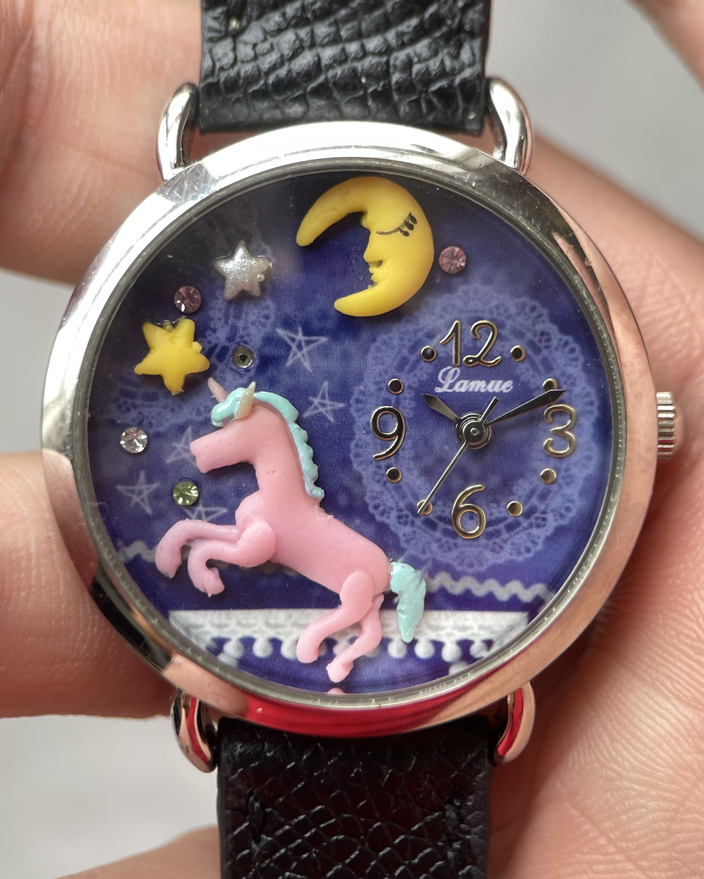 JAXIS LAMUE DREAMCORE VINTAGE QUARTZ WATCH 