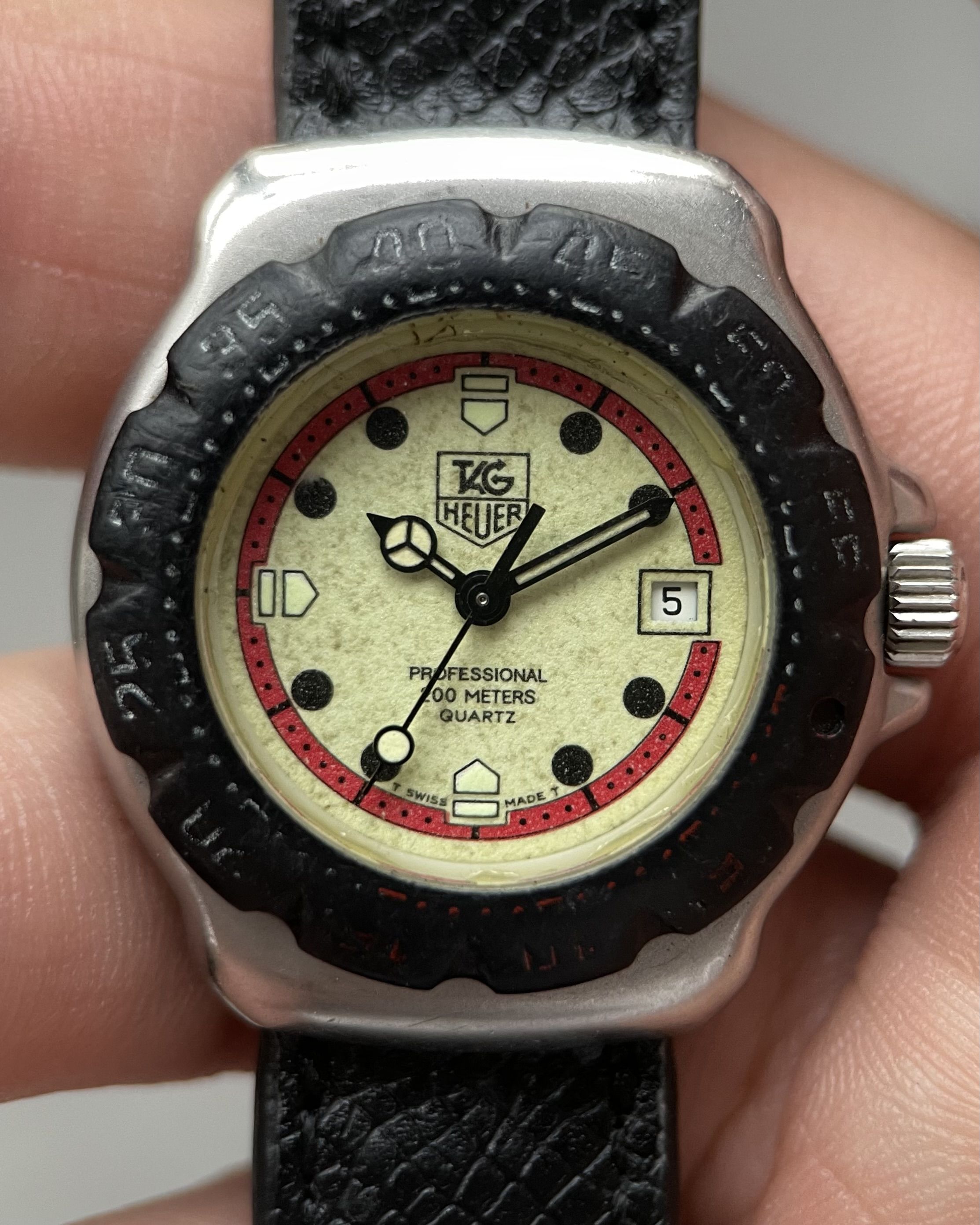 TAG Heuer 1 PROFESSIONAL VINTAGE QUARTZ WATCH 