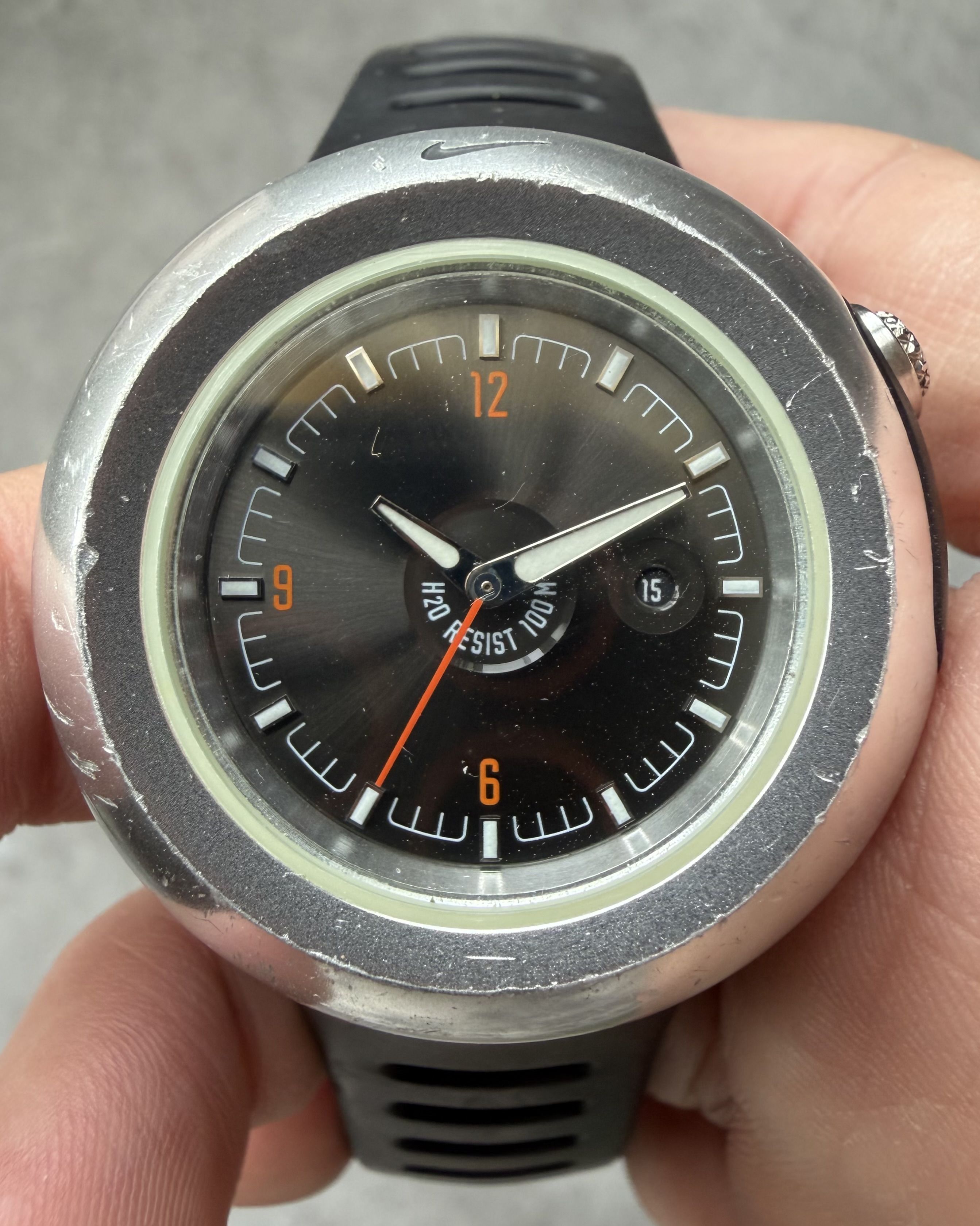 NIKE OREGON W-LINE VINTAGE QUARTZ WATCH