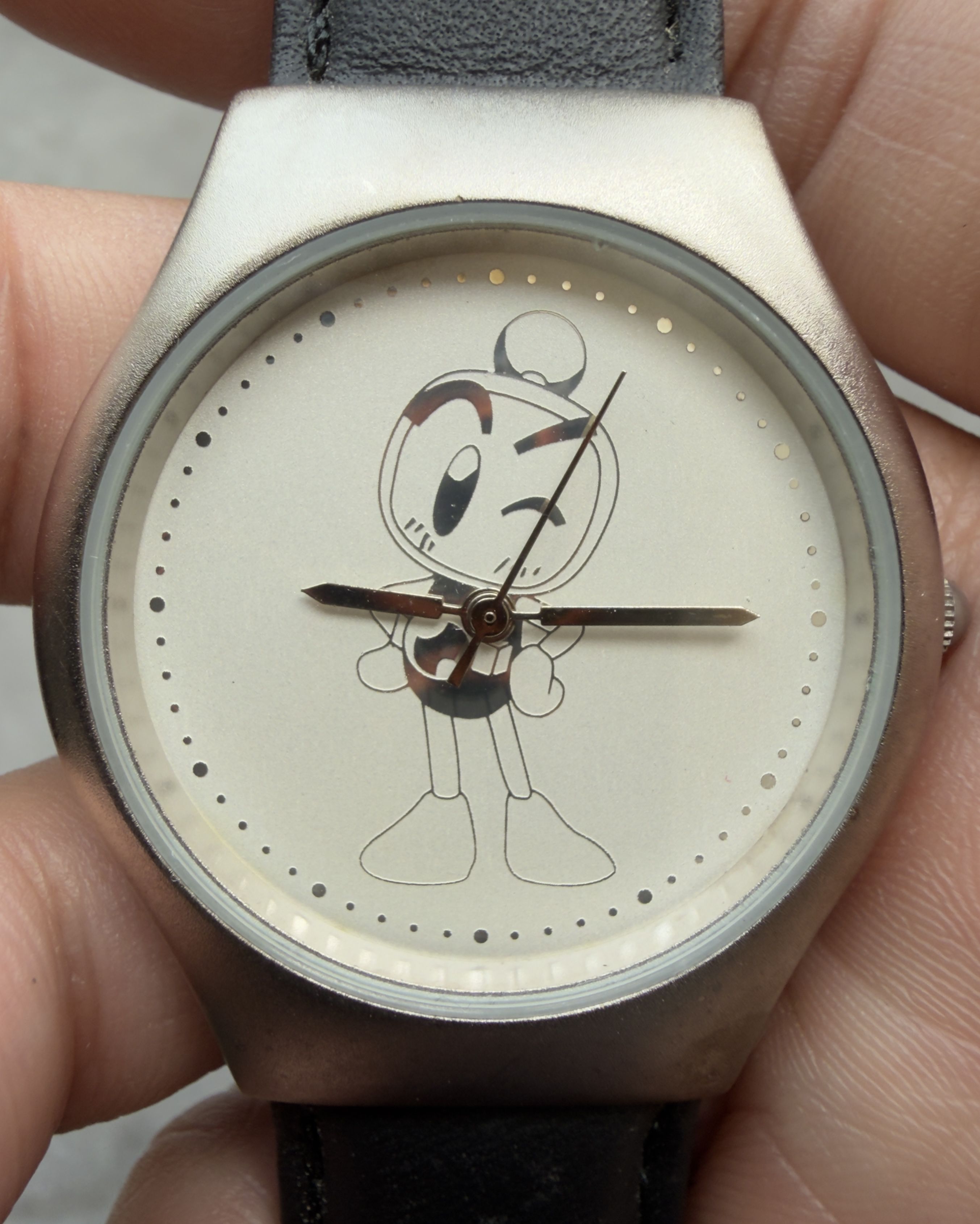 TAKARA BOMBERMAN VINTAGE QUARTZ WATCH 