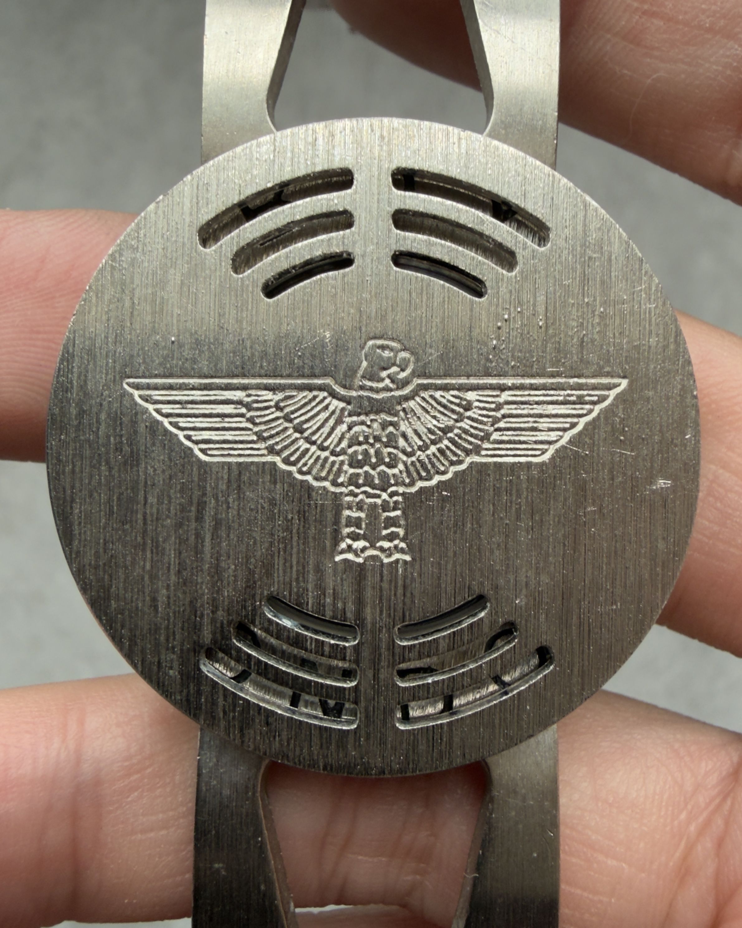 BOY LONDON EAGLE FLIP VINTAGE QUARTZ WATCH 