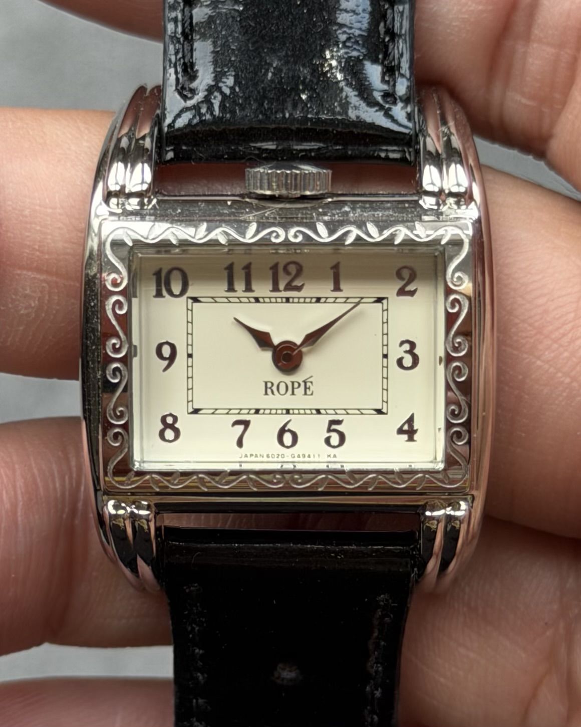 ROPE DRIVER CURVE VINTAGE QUARTZ WATCH