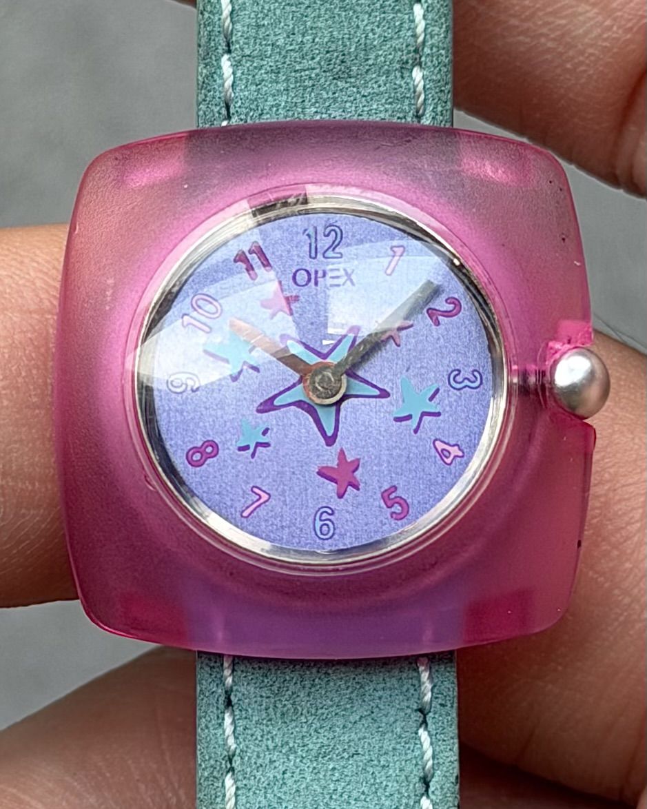 OPEX STAR BURST VINTAGE QUARTZ WATCH 