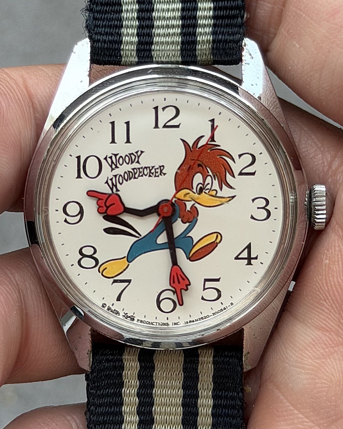 CITIZEN WOODY WOODPECKER MANUAL WINDING VINTAGE WATCH 