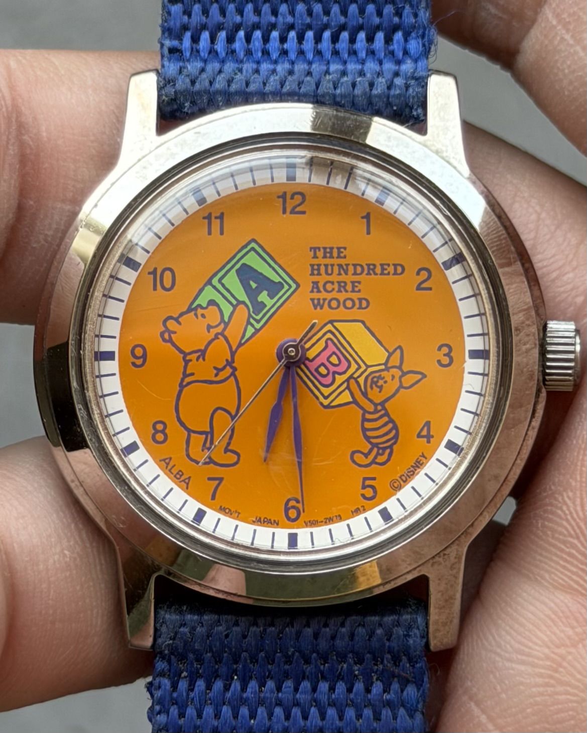 POOH THE HUNDRED ACRE WOOD VINTAGE QUARTZ WATCH