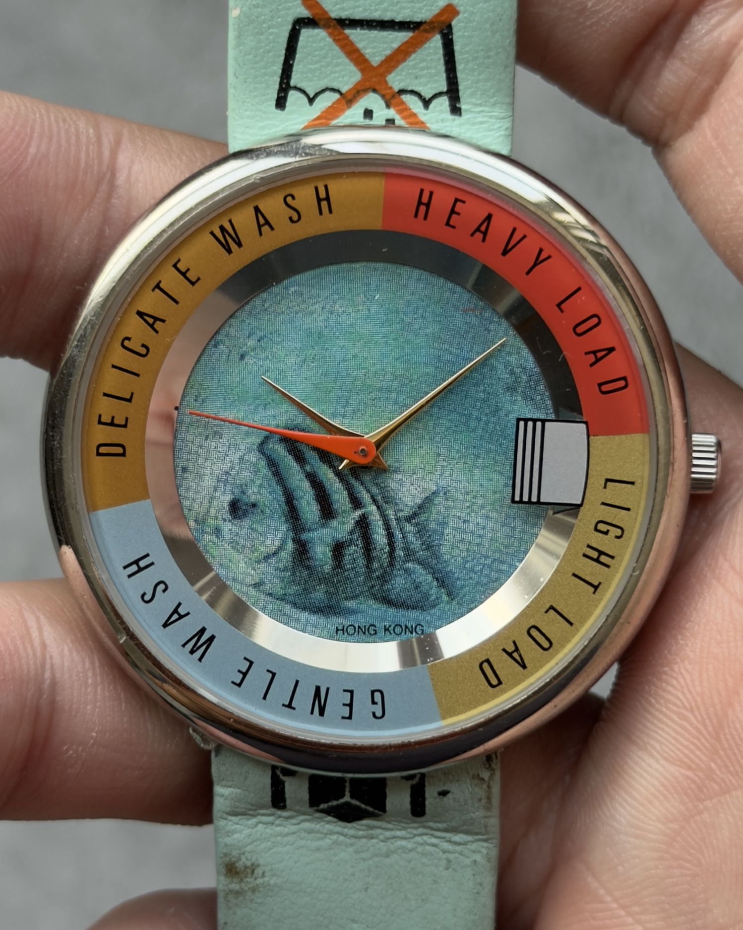 MTV WASH CYCLE VINTAGE QUARTZ WATCH