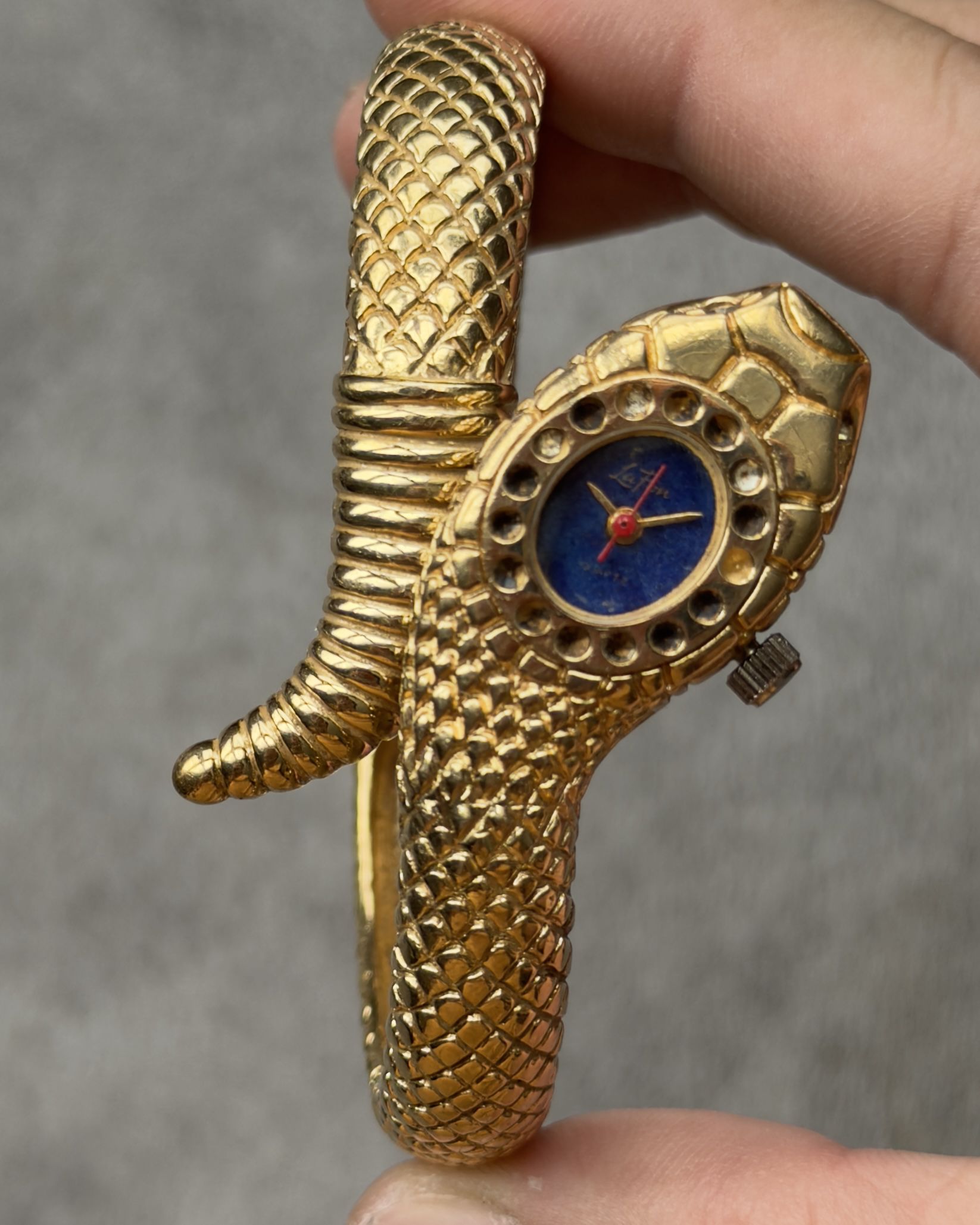 LAFON COBRA LUXE VINTAGE QUARTZ WATCH