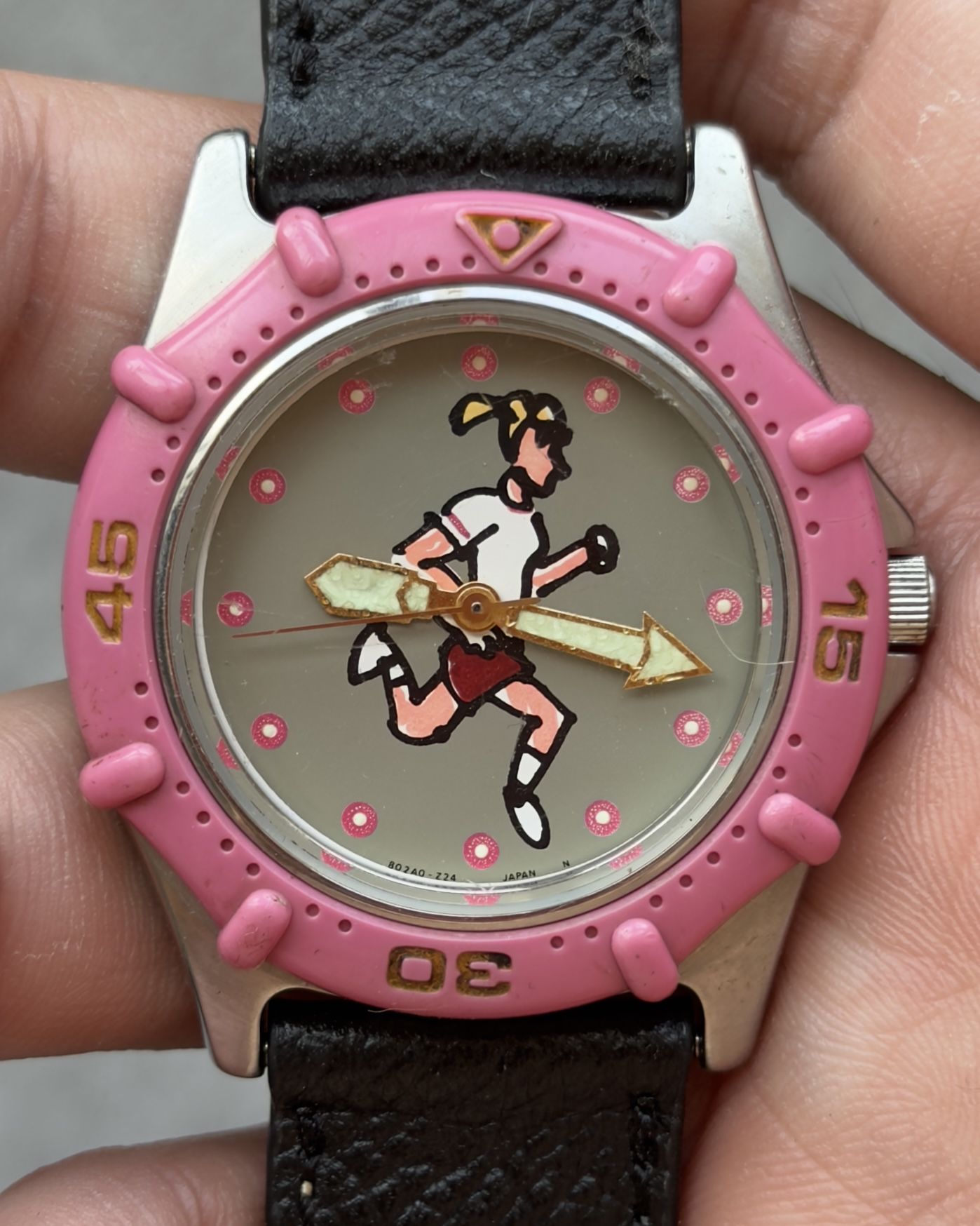 CASIO MANHATTANER&rsquo;s JOGGER VINTAGE QUARTZ WATCH 