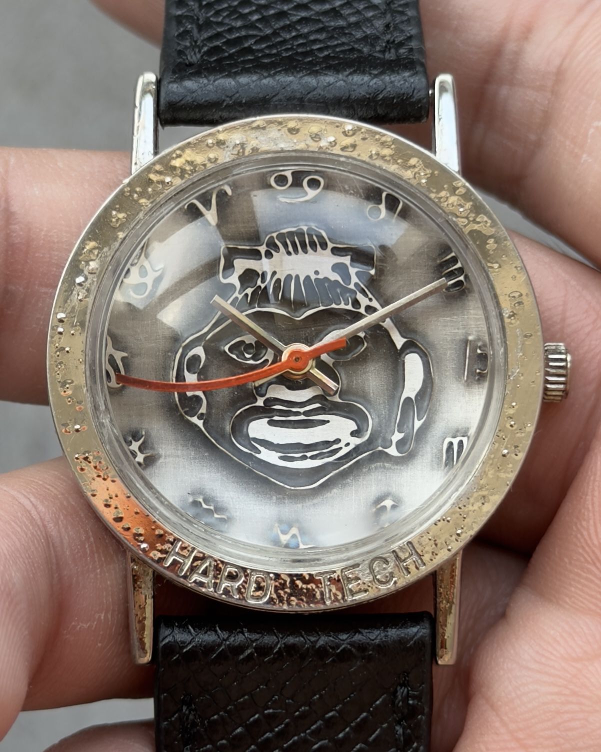 HEAVY METAL HARD TECH VINTAGE QUARTZ WATCH