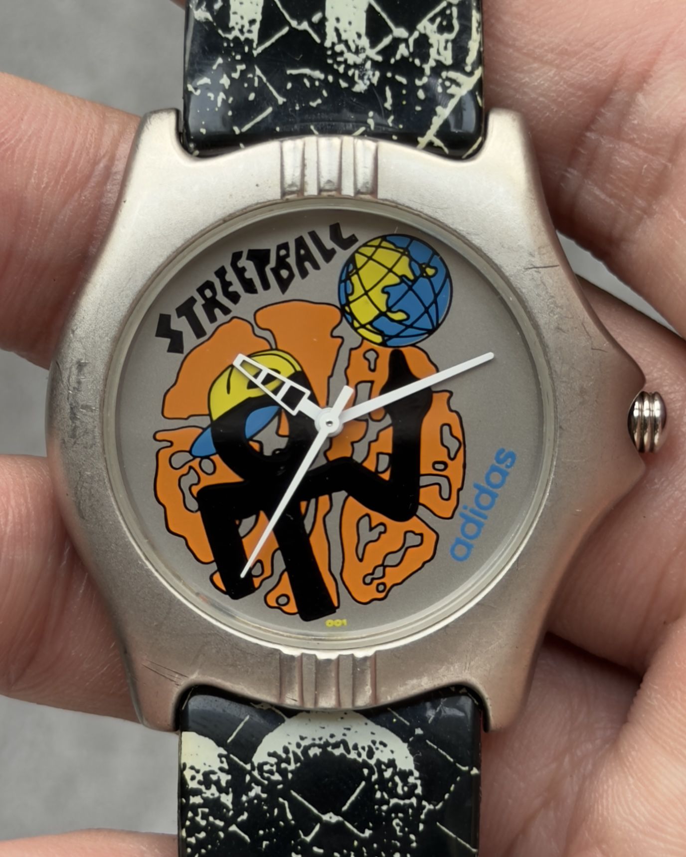 ADIDAS STREETBALL VINTAGE QUARTZ WATCH 