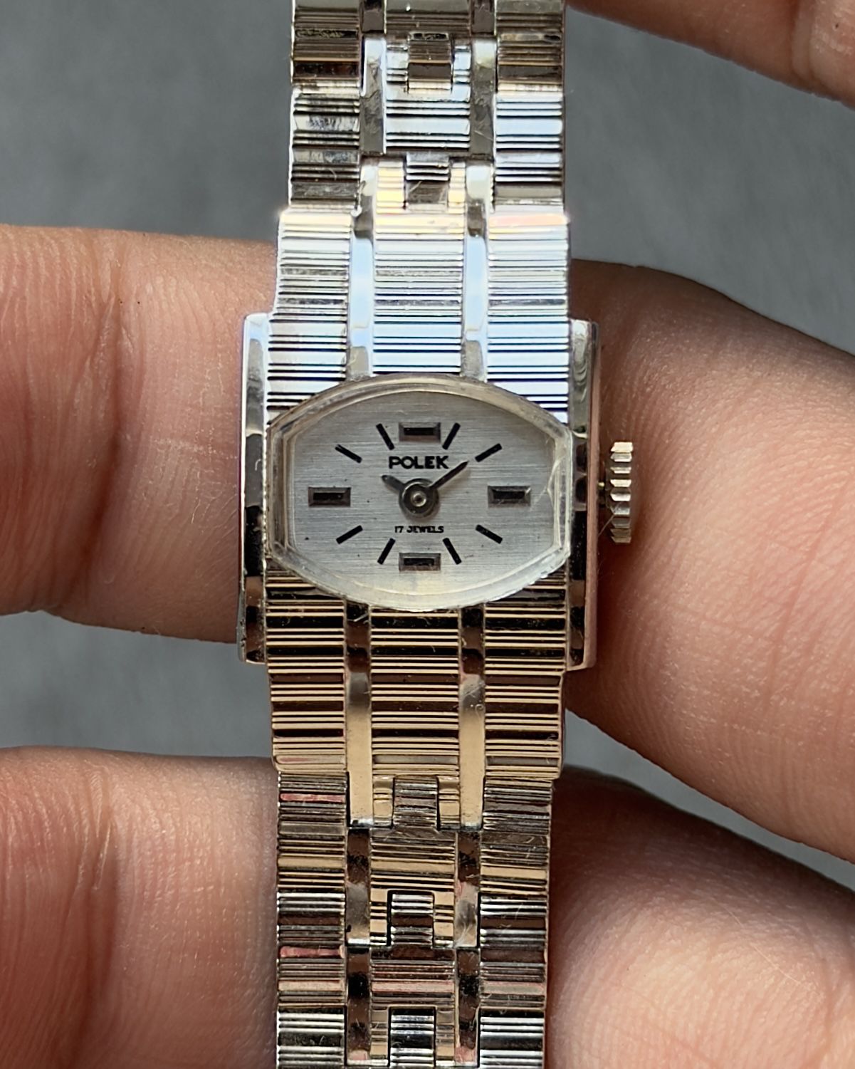 POLEX SWISS ART DECO MANUAL WINDING VINTAGE QUARTZ 