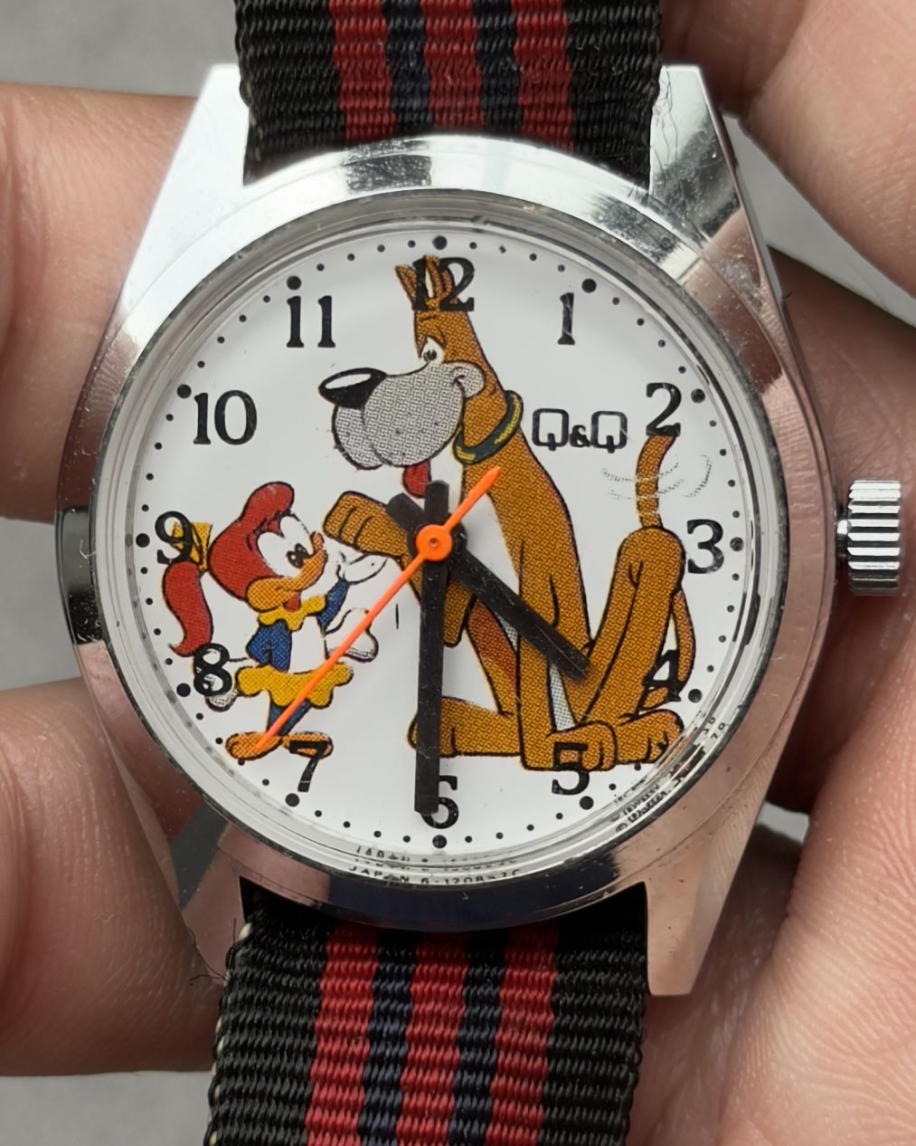RETRO WOODY WOODPECKER MANUAL WINDING WATCH