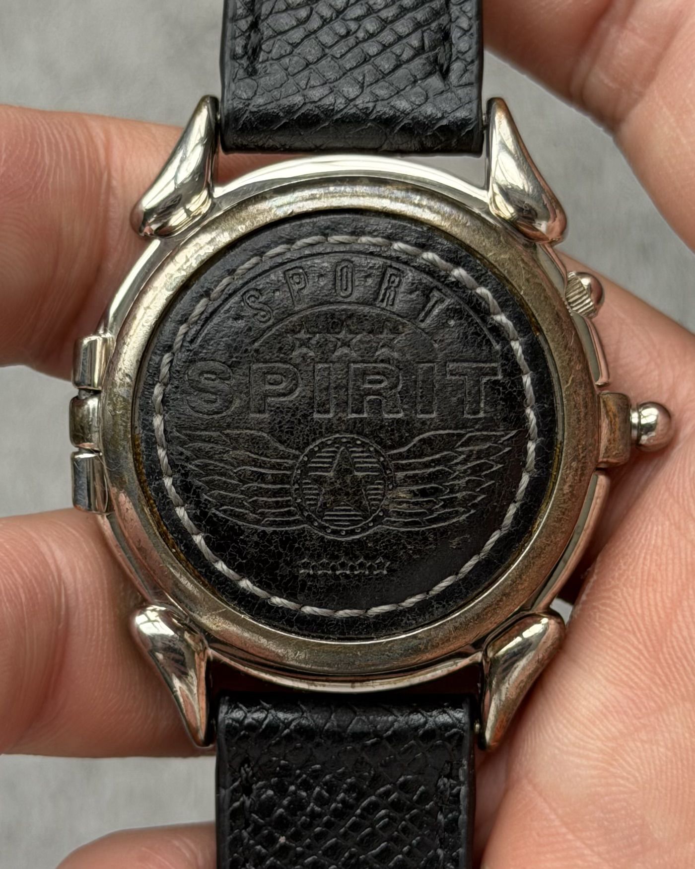 SPORT SPIRIT HIDDEN DIAL VINTAGE QUARTZ WATCH 