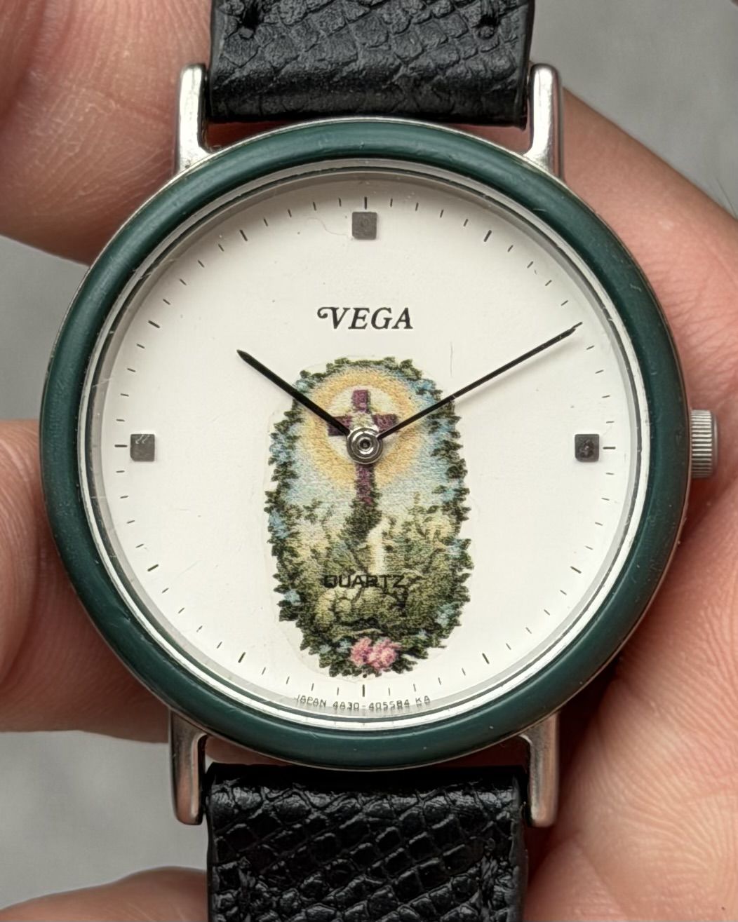 CITIZEN VEGA RELIGIOUS SHRINE VINTAGE QUARTZ WATCH