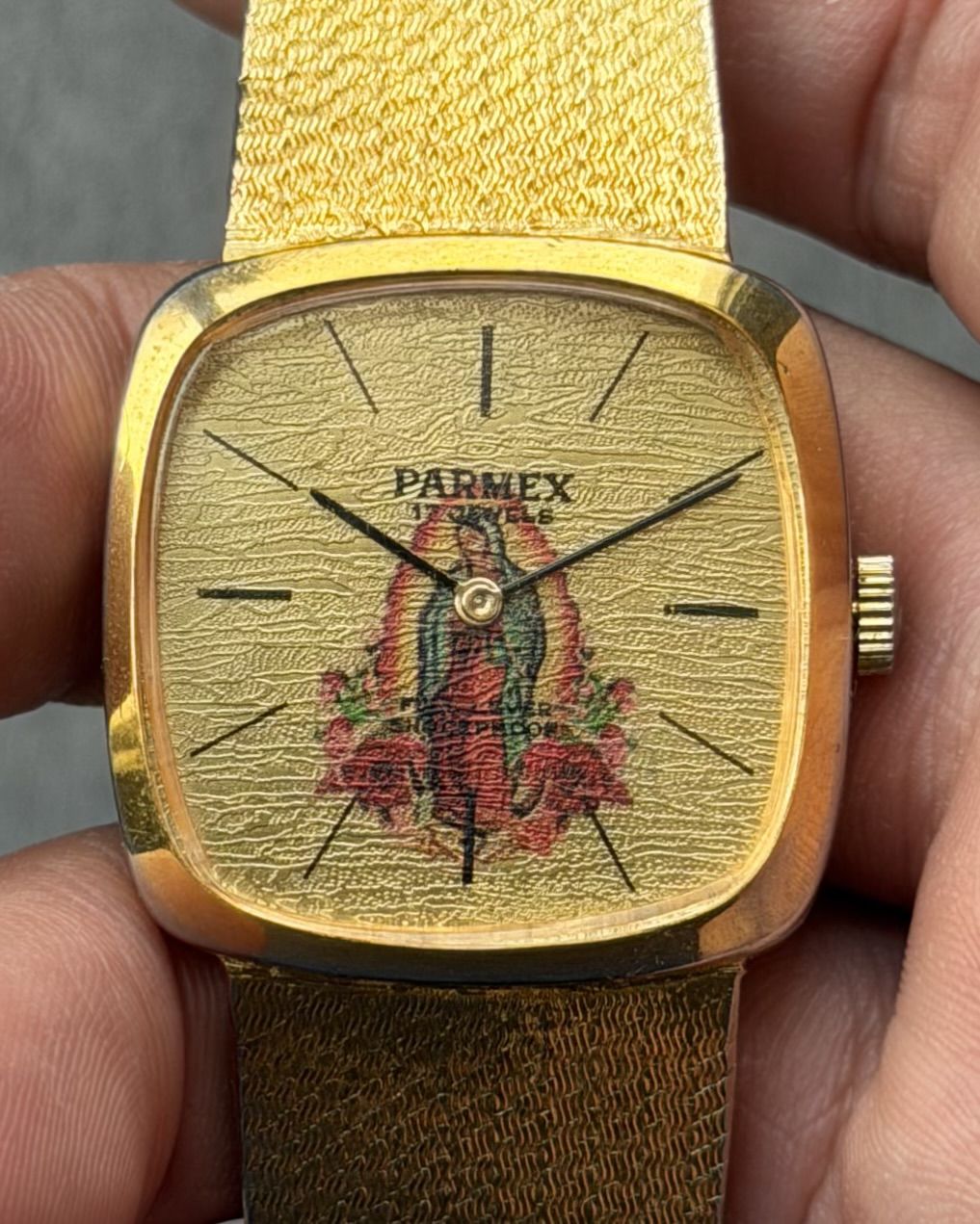 PARMEX 17 JEWELS VINTAGE MECHANICAL WATCH 