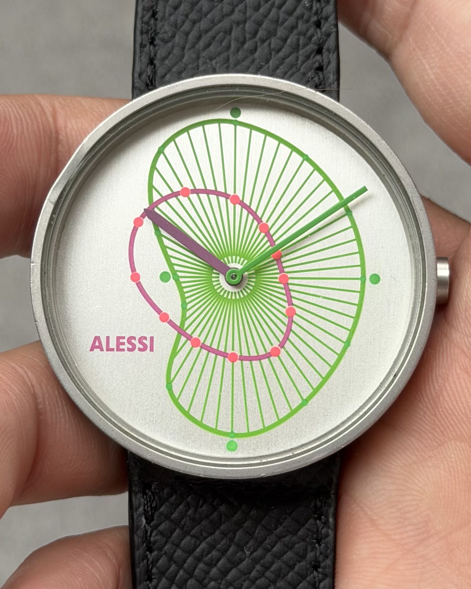 ALESSI OUT TIME VINTAGE QUARTZ WATCH 