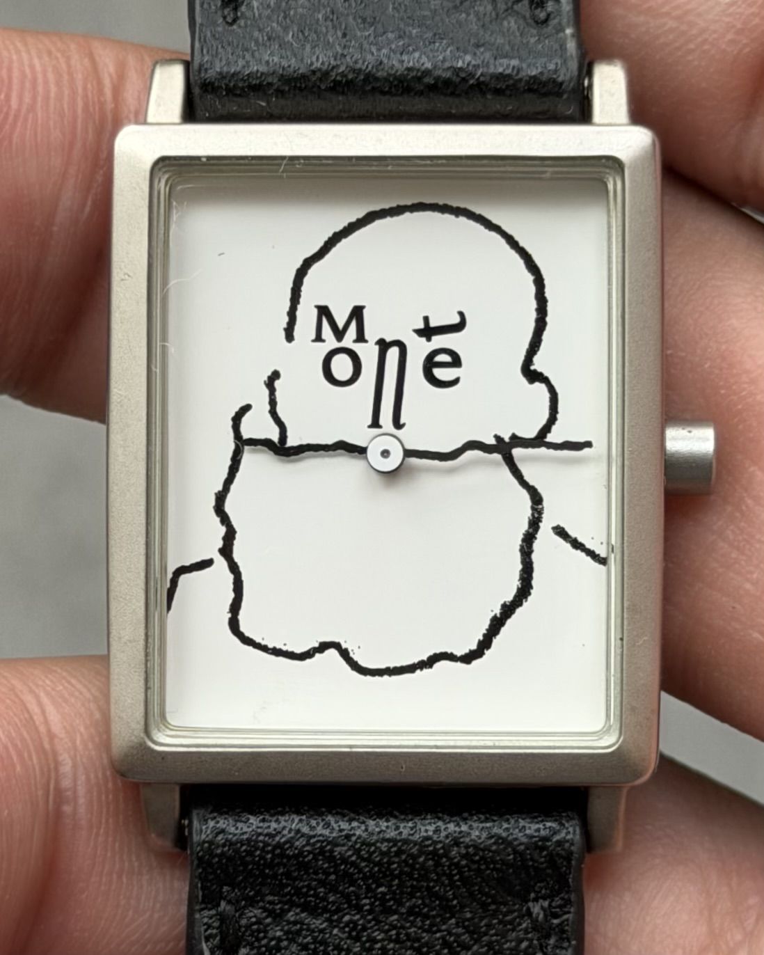 MONET PORTRAIT ART VINTAGE QUARTZ WATCH 