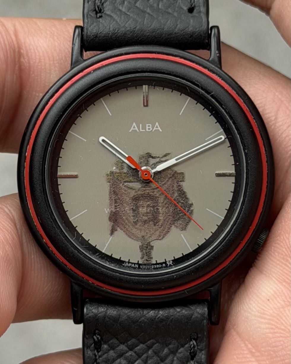 SEIKO ALBA CATHOLIC VINTAGE QUARTZ WATCH 