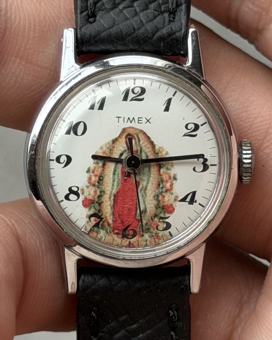 TIMEX GUADALUPE MANUAL WINDING VINTAGE QUARTZ 