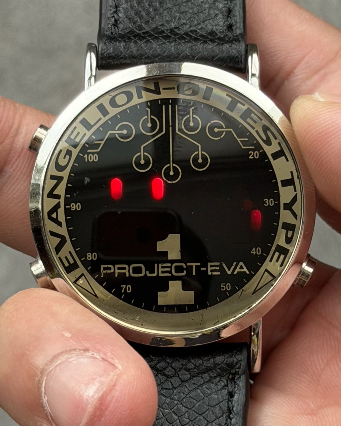 EVANGELION PROJECT EVA LED WATCH