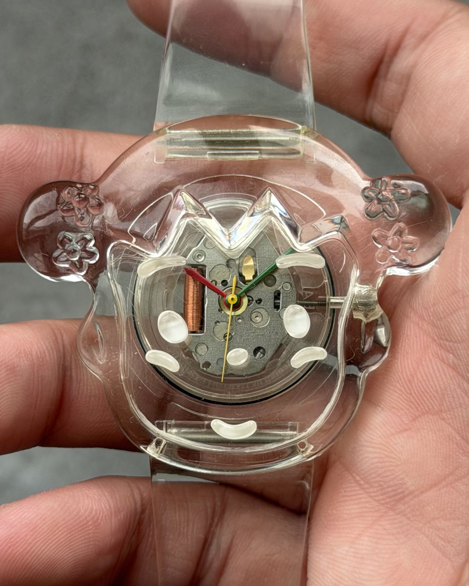 BABY-STAR SKELETON VINTAGE QUARTZ WATCH 
