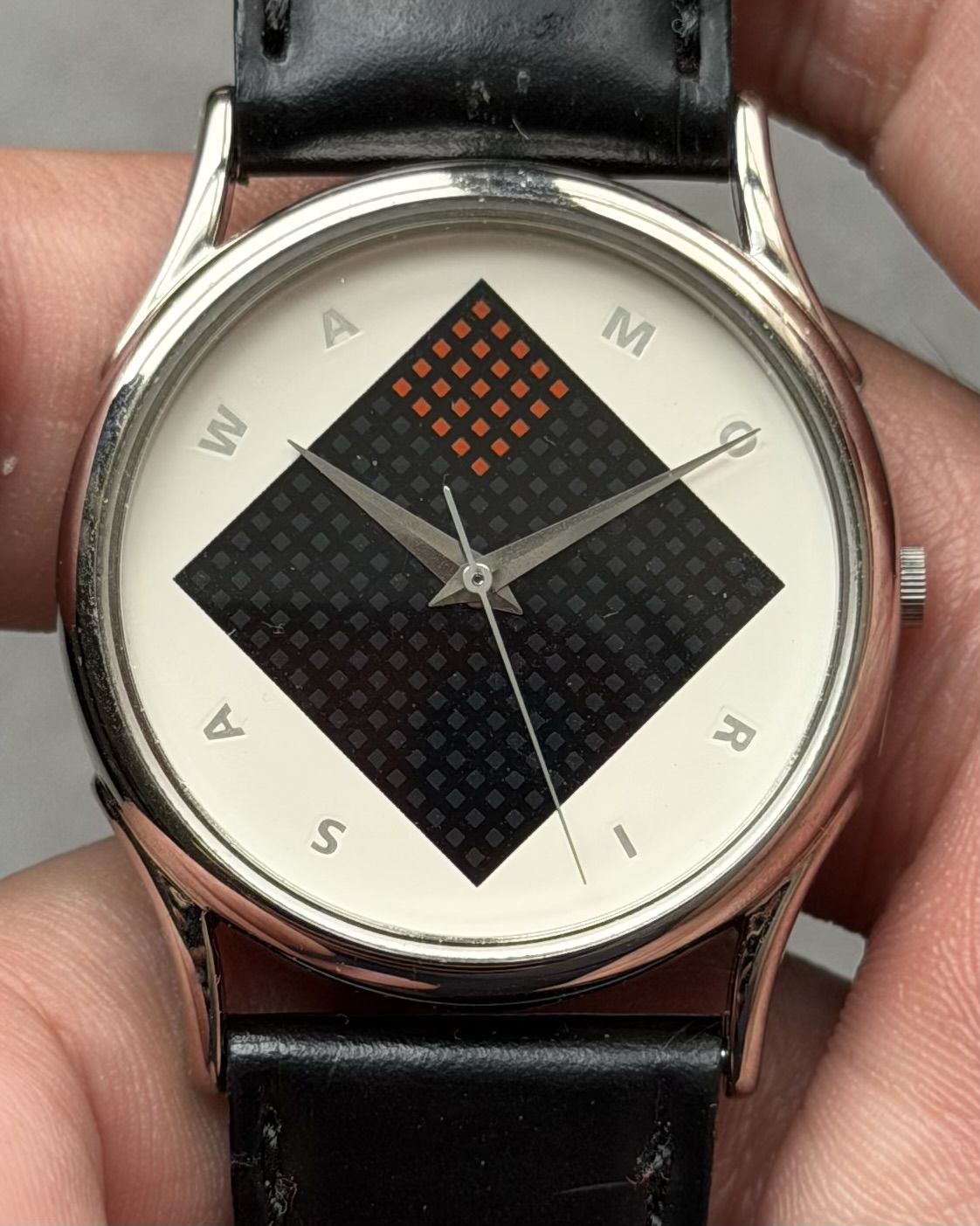 MORISAWA DISCO THEME VINTAGE QUARTZ WATCH 