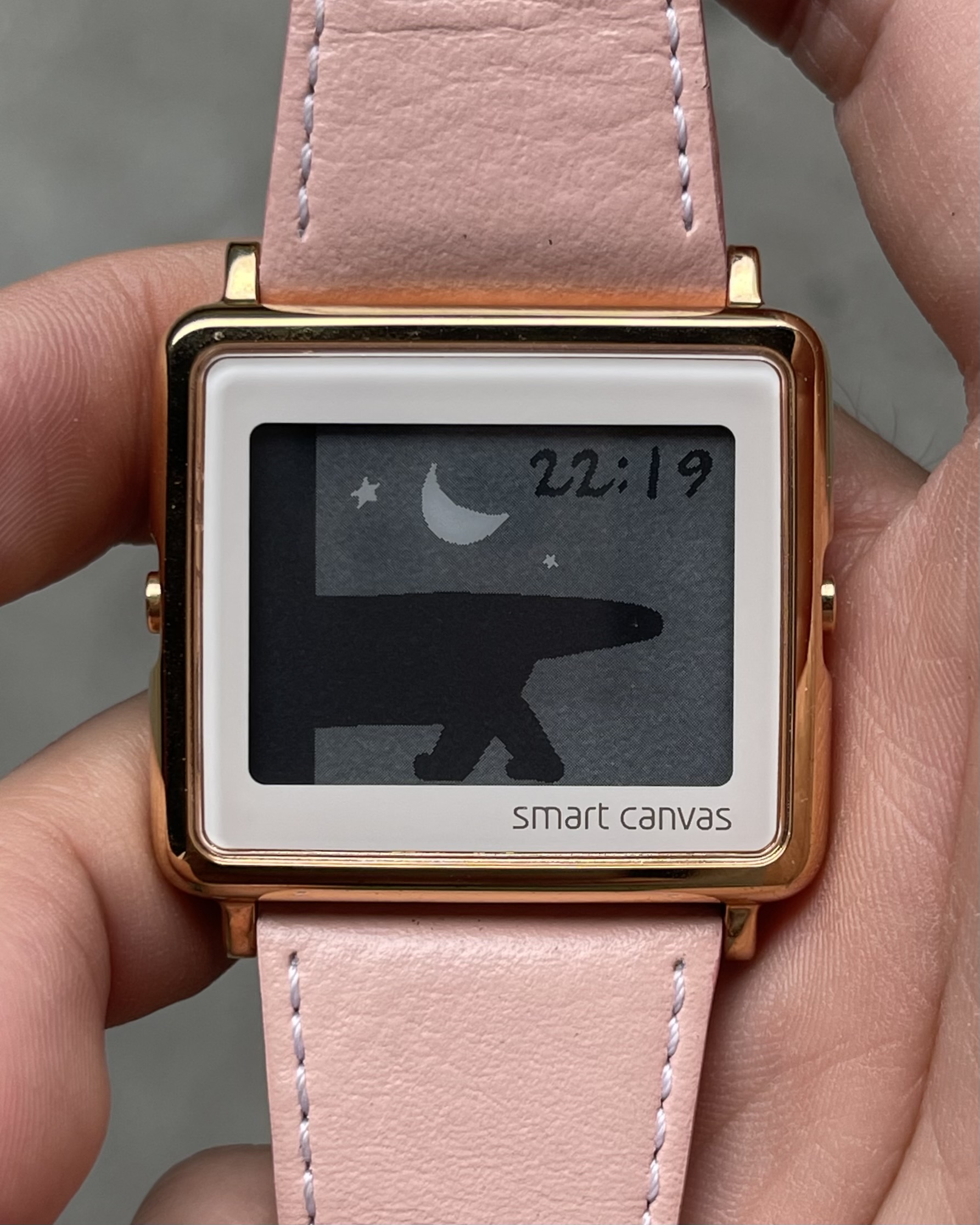 LISA LARSON MIKEY EPSON SMART CANVAS e-Ink WATCH | Artizen Store