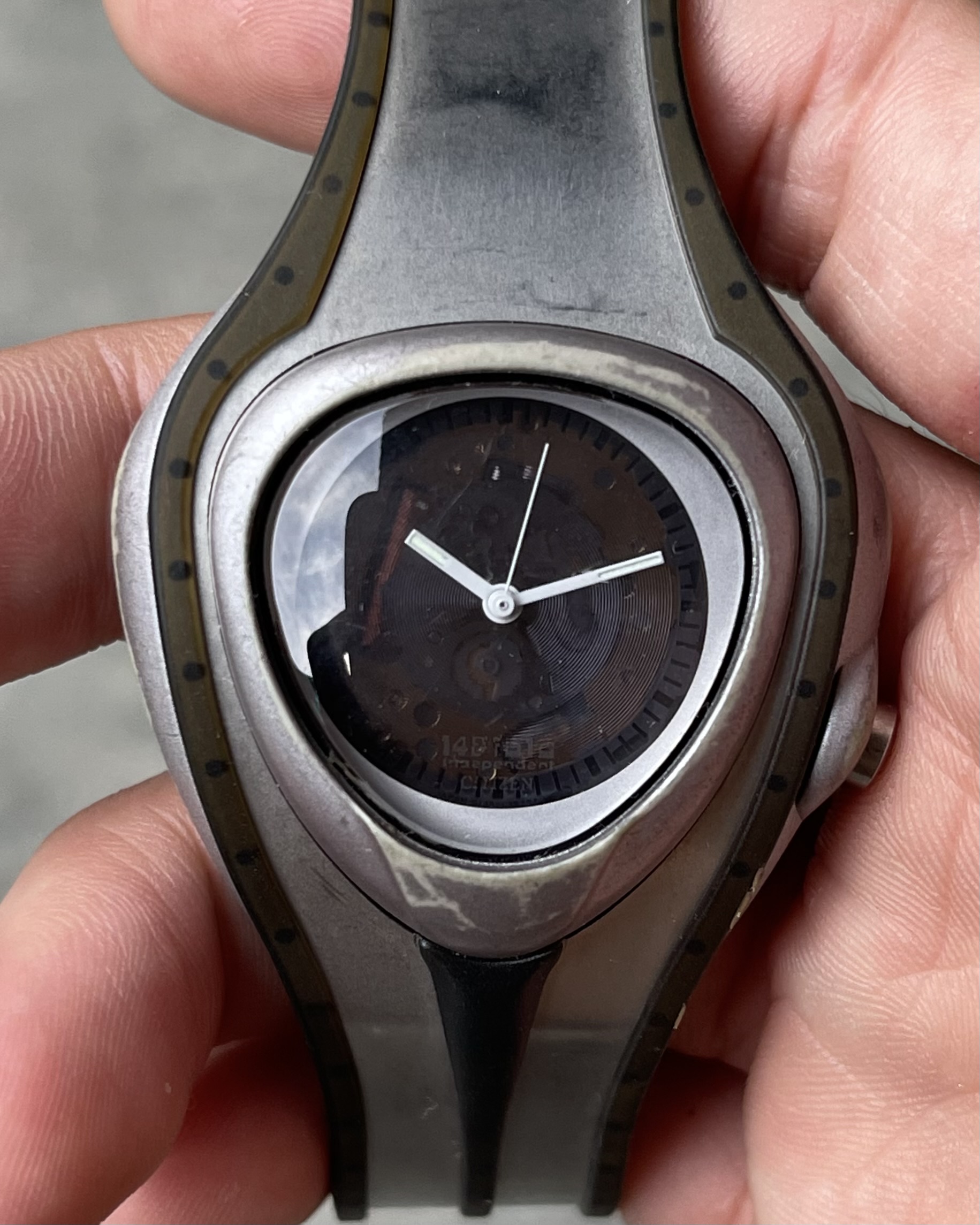 SATOSHI TOMIIE X CITIZEN 1481010 VINTAGE QUARTZ WATCH | Artizen Store