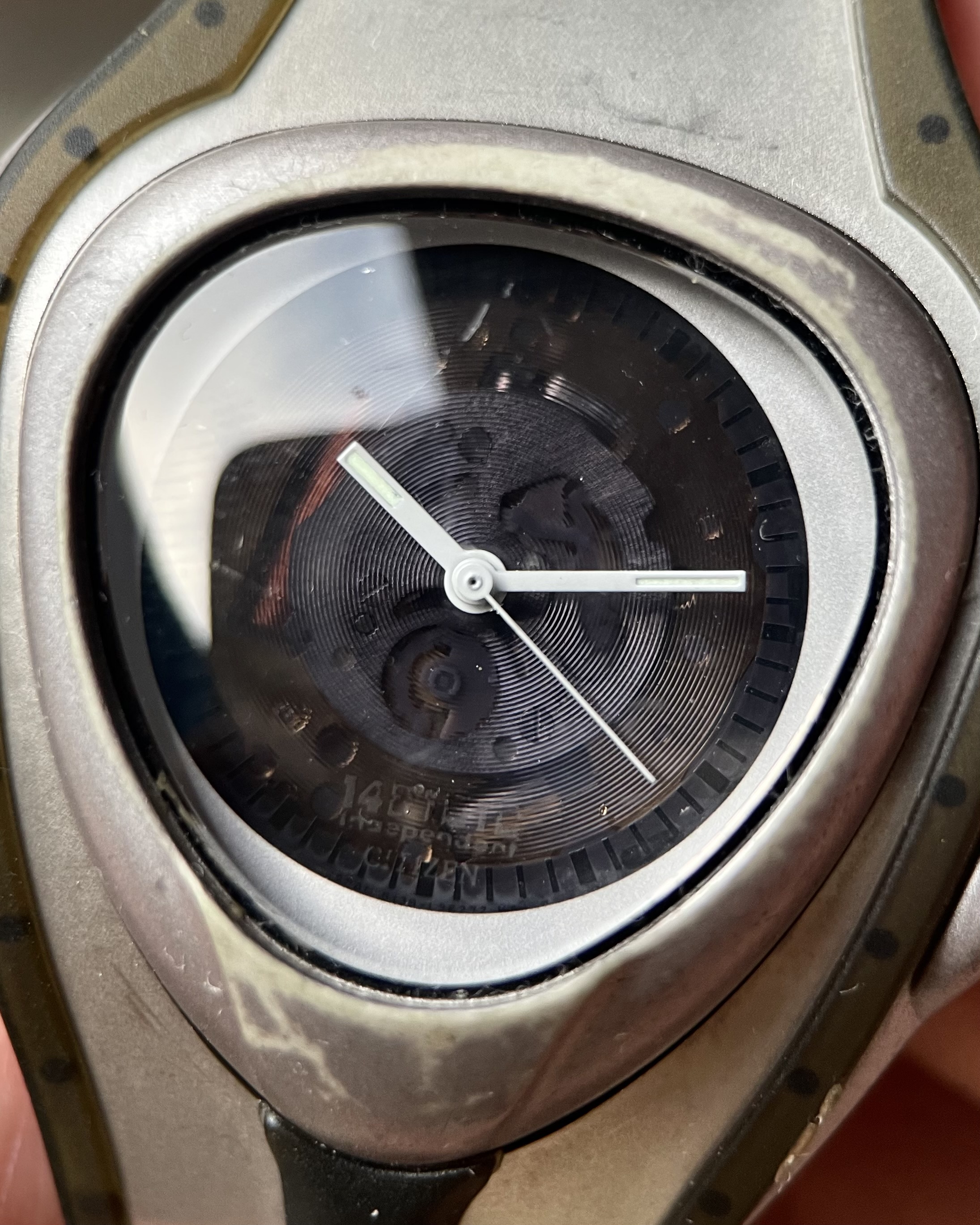 SATOSHI TOMIIE X CITIZEN 1481010 VINTAGE QUARTZ WATCH | Artizen Store