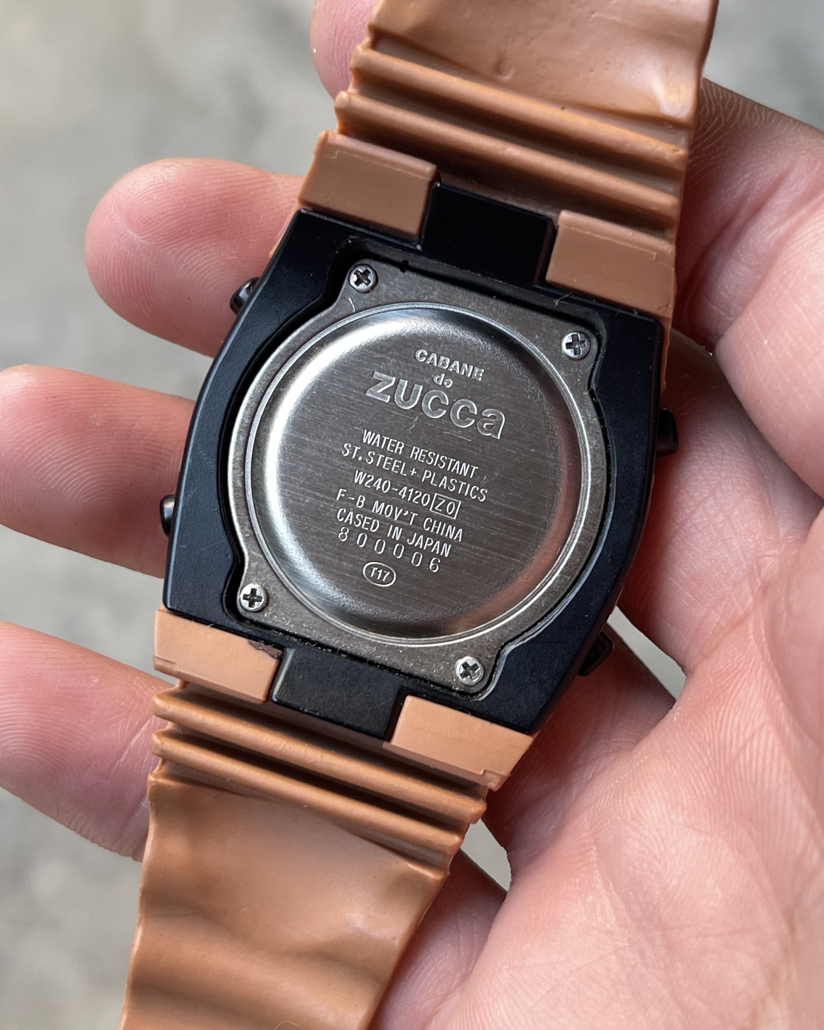 レア！CABANE de ZUCCa B WATCH ブック＋時計つき CABANE de ZUCCa LEOPARD SAFARI ZOO DIGITAL WATCH | Artizen Store