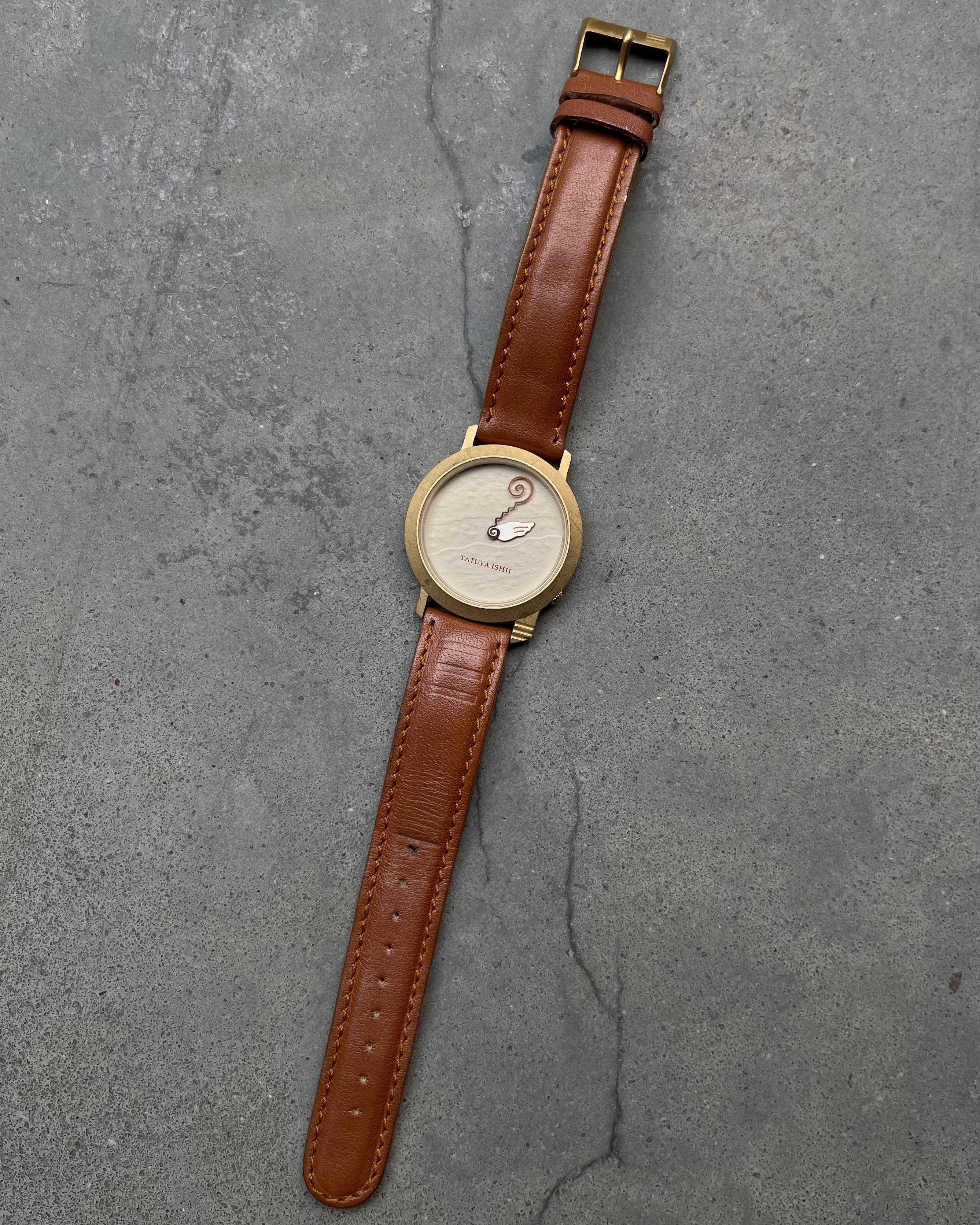 AZEKA TATUYA ISHII SUNDIAL ALBUM VINTAGE WATCH | Artizen Store