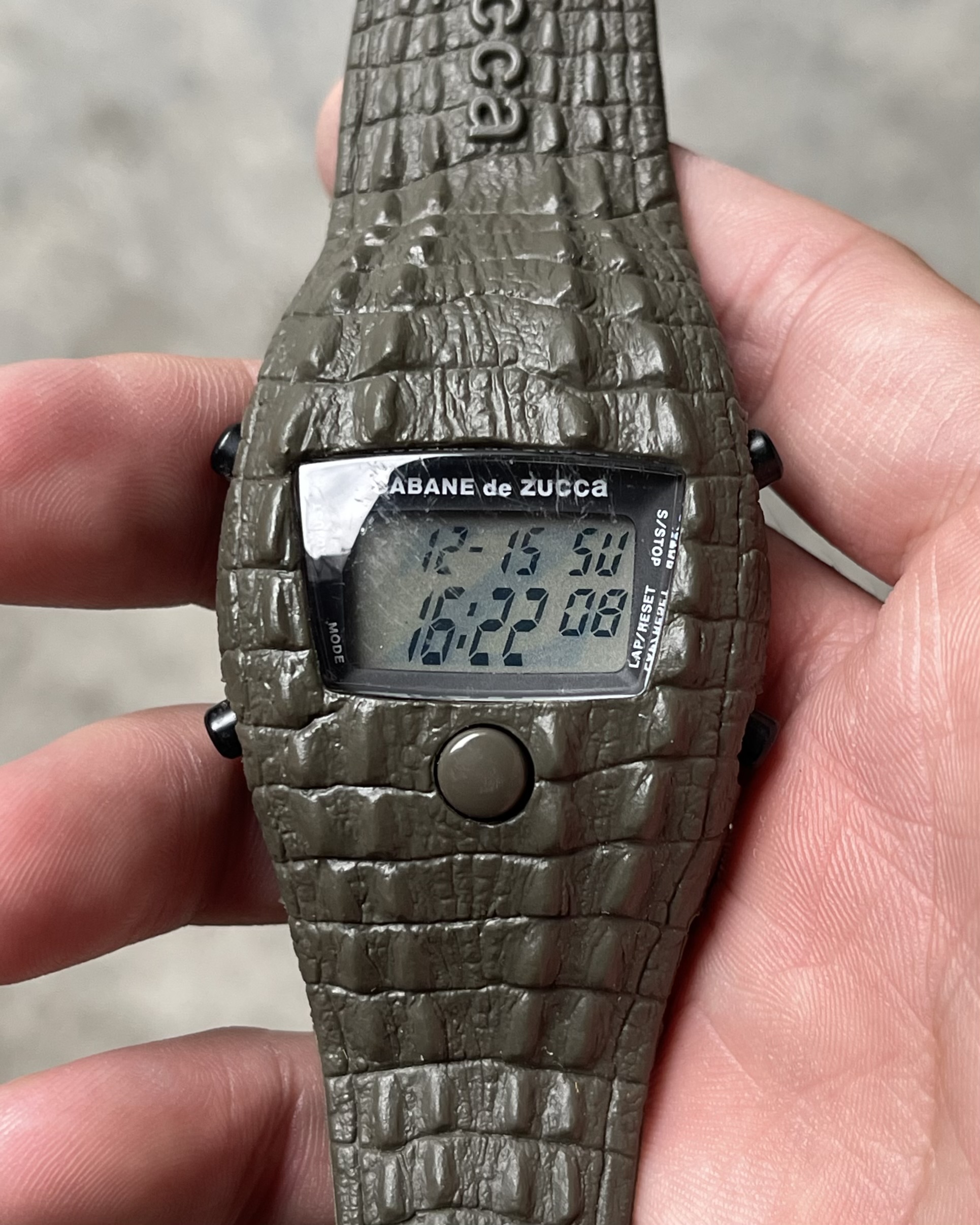 CABANE de ZUCCA 時計　Safari zoo CABANE de ZUCCa CLOC DILE SAFARI ZOO VINTAGE WATCH serial no